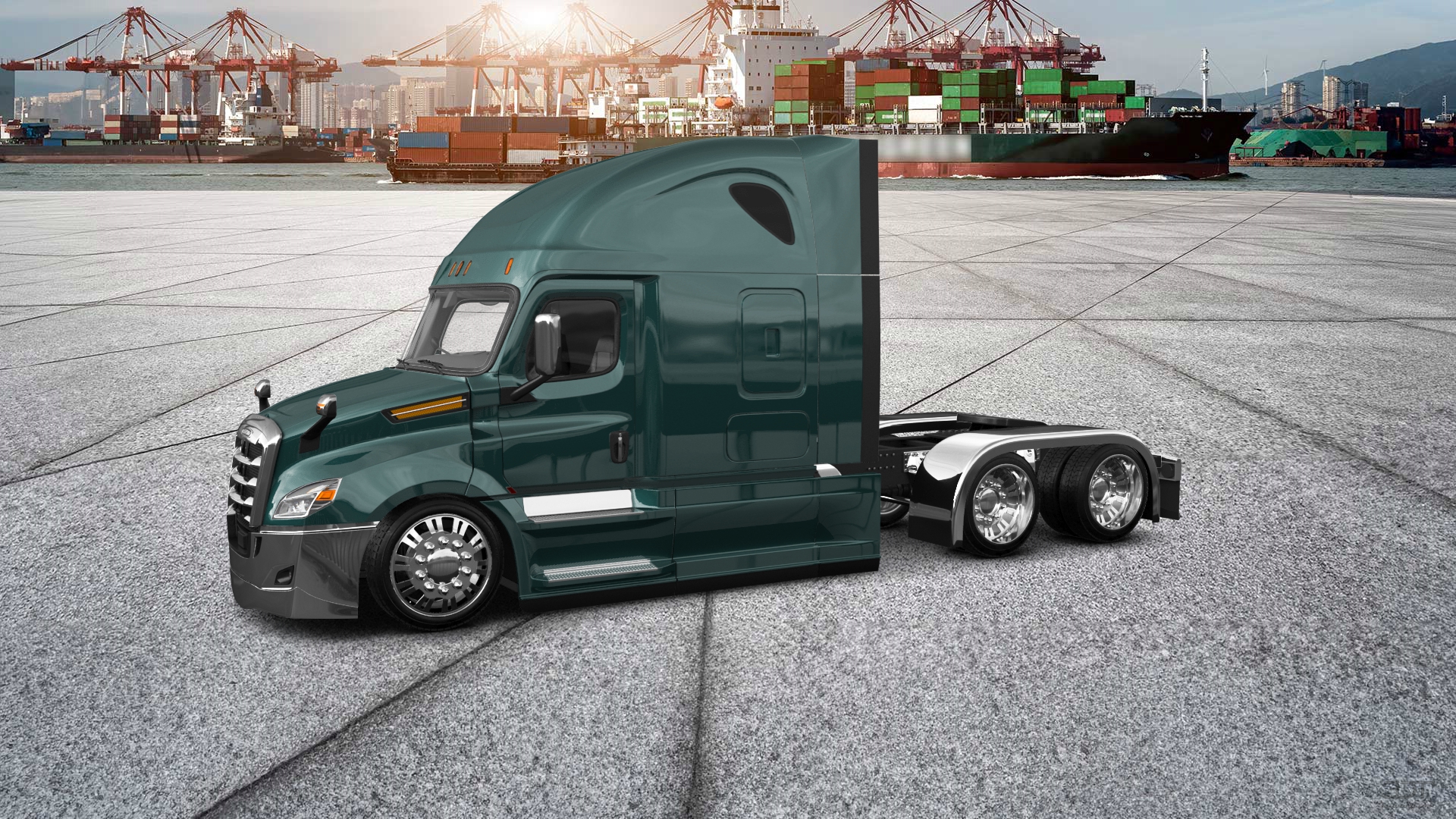 Freightliner Cascadia Sleeper Cab Truck 2018