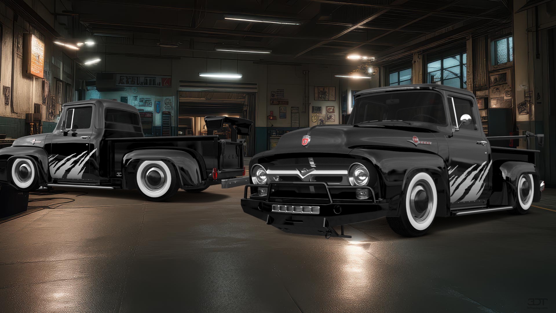 Ford F-100 2 Door truck 1956 tuning