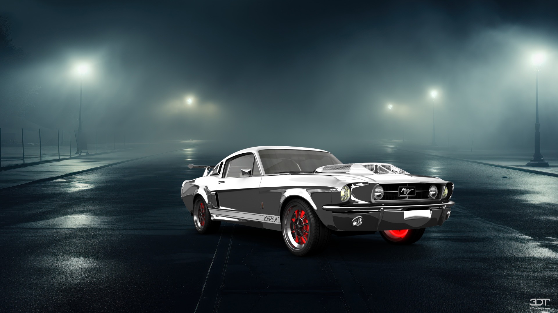 Mustang GT500 2 Door Coupe 1968 tuning