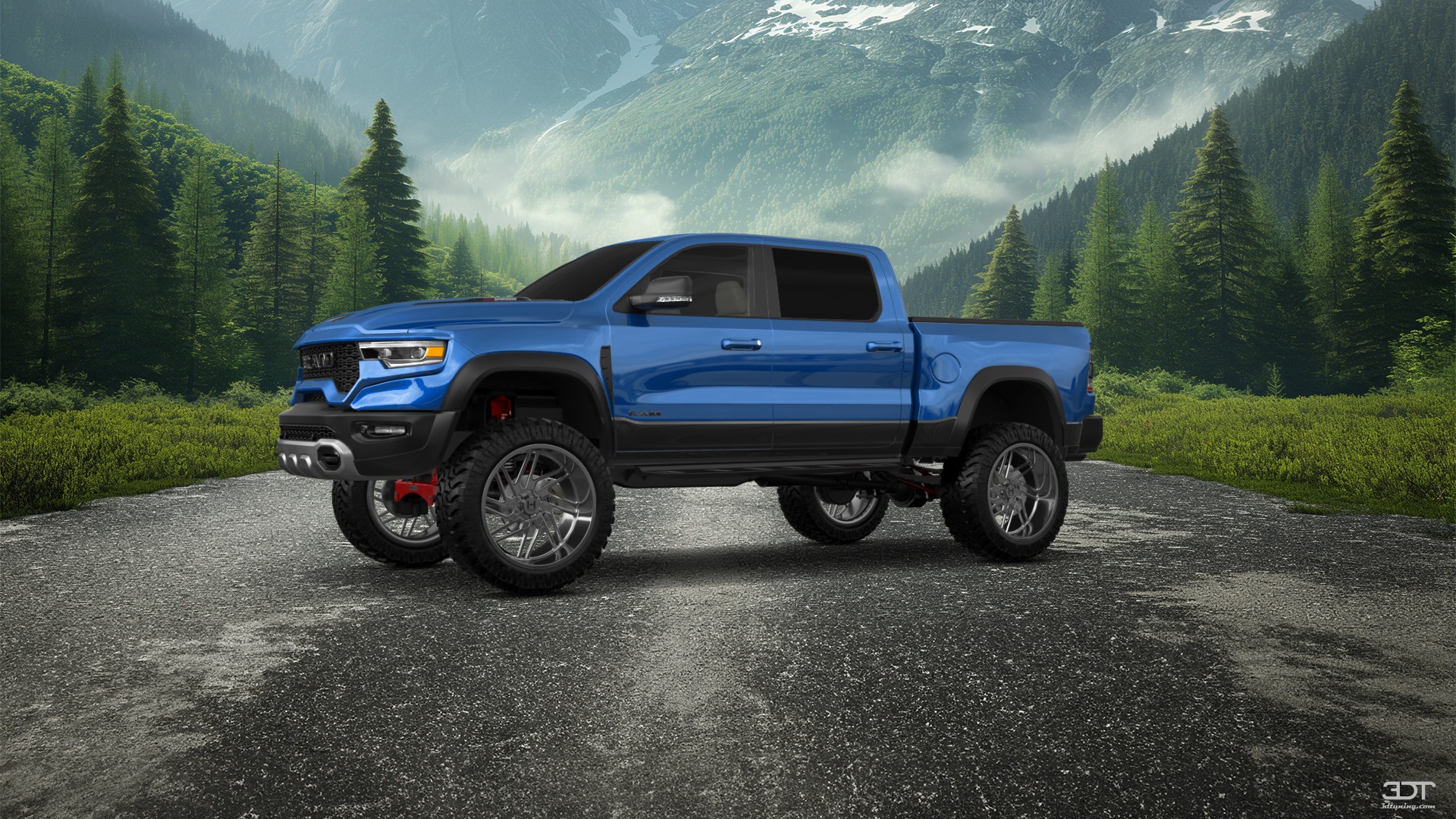 Dodge Ram 1500 TRX 4 Door pickup truck 2021
