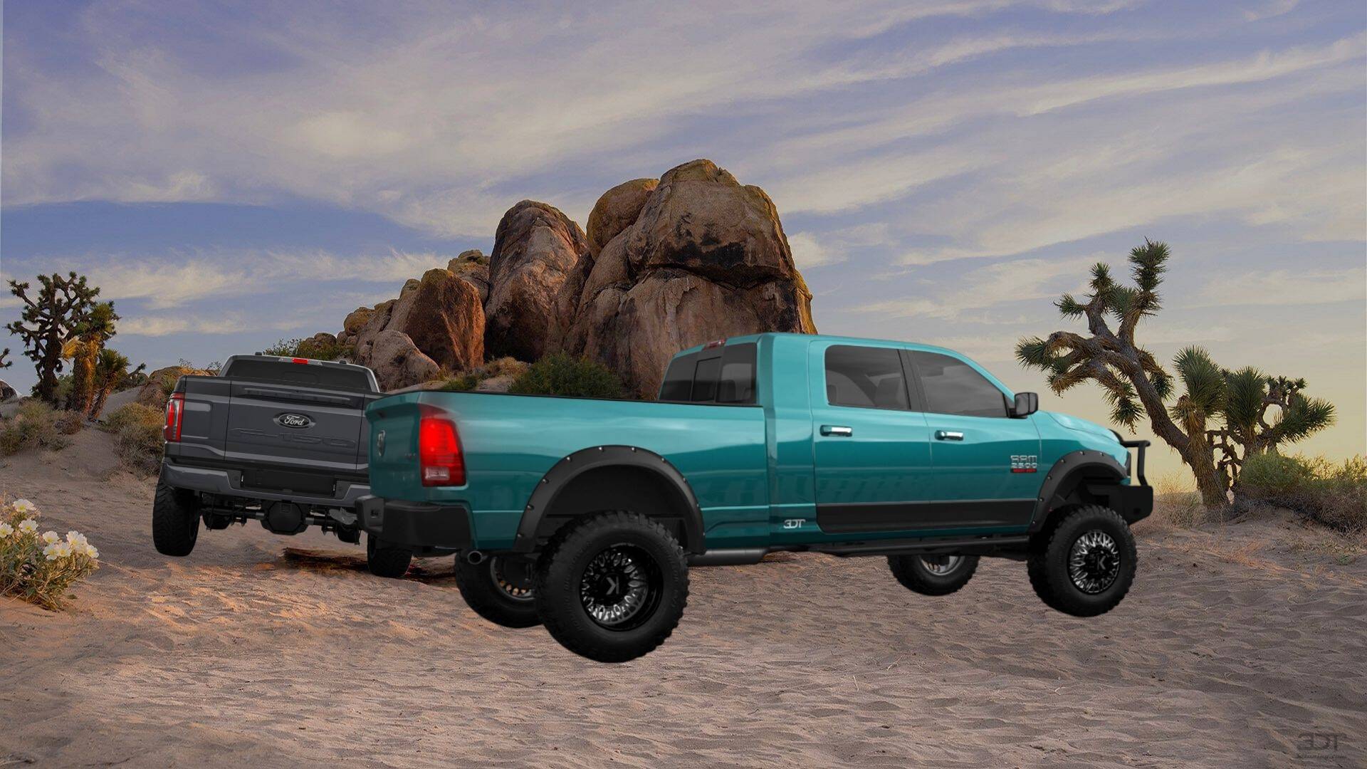 Dodge Ram 2500 Mega Cab 6.4 ft box 4 Door pickup truck 2010 Images