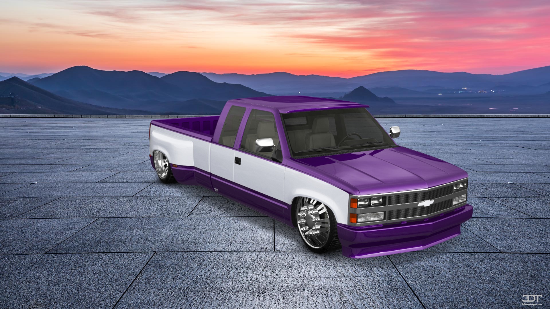 Chevrolet K3500 Extended Cab Pickup Truck 1988