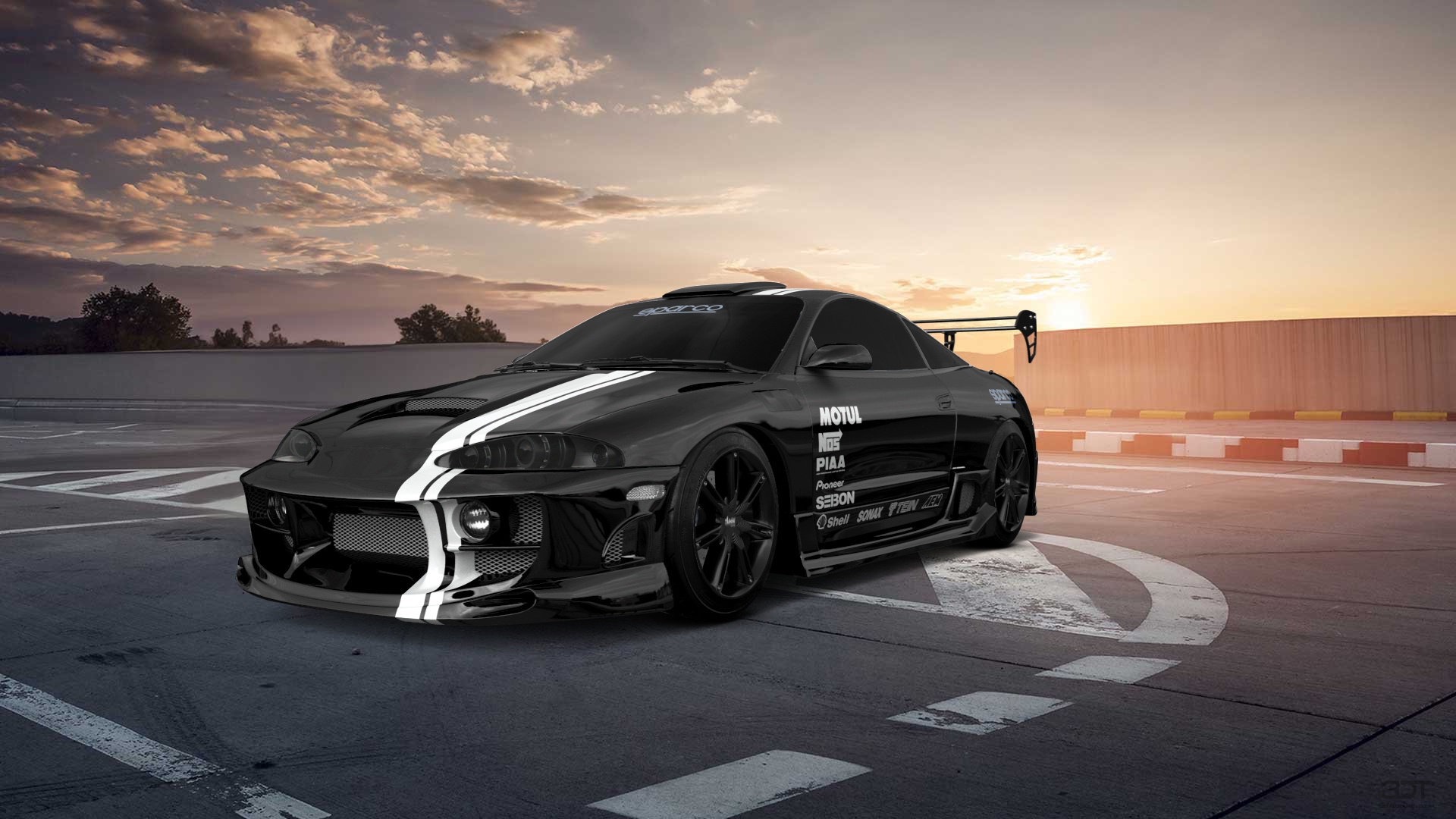 Mitsubishi Eclipse GSX Coupe 1995 tuning
