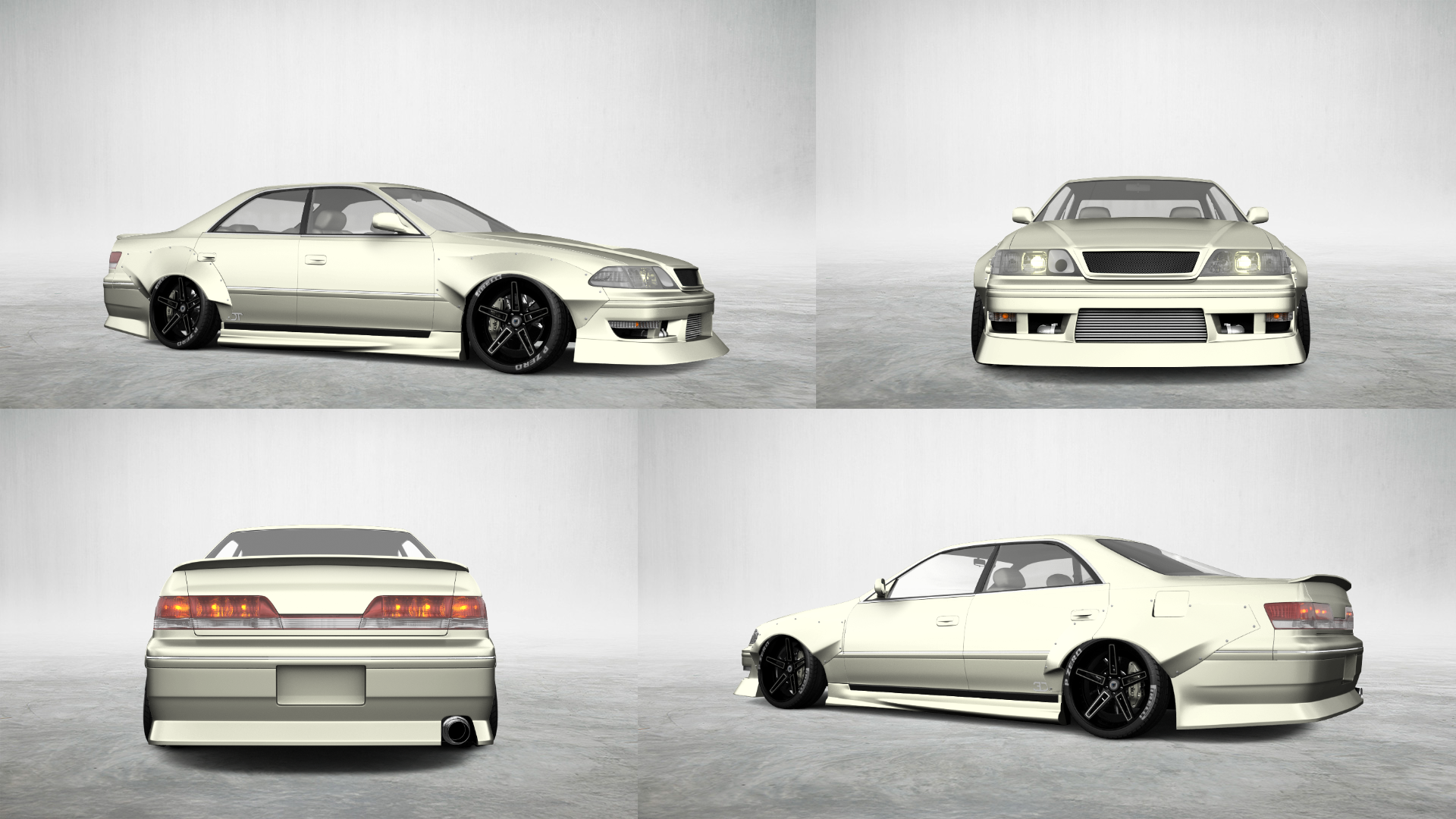 Toyota Mark II X100 Sedan 1999 tuning