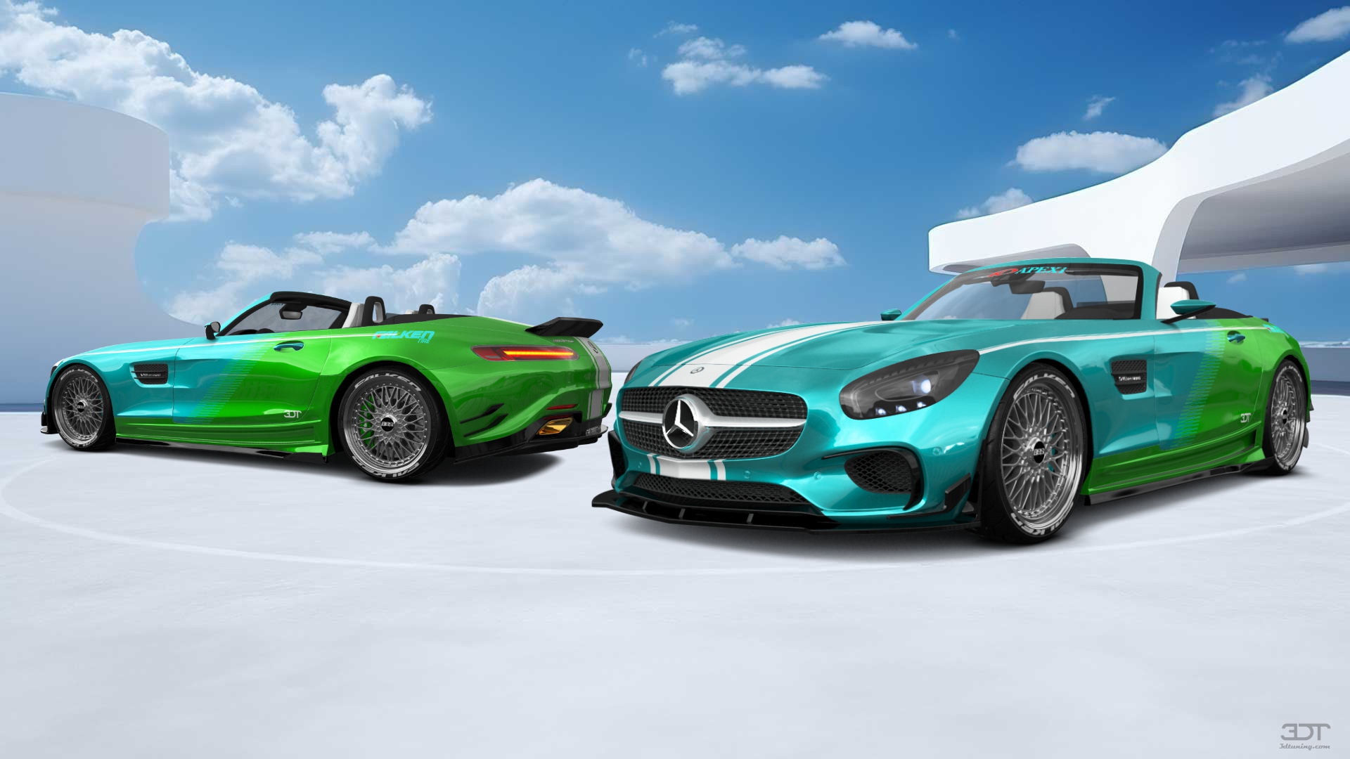 Mercedes AMG GT 2 Door Convertible 2016