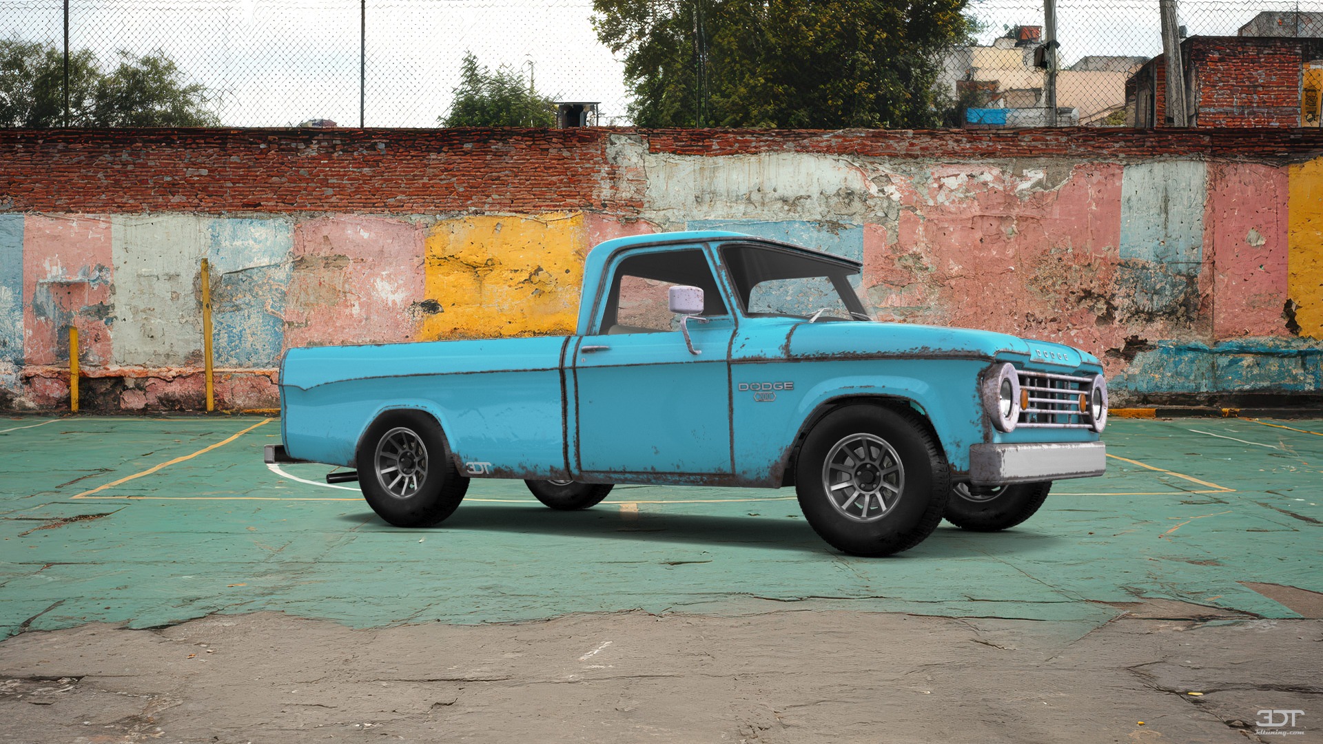 Dodge Power Wagon W200 2 Door pickup truck 1966 Images