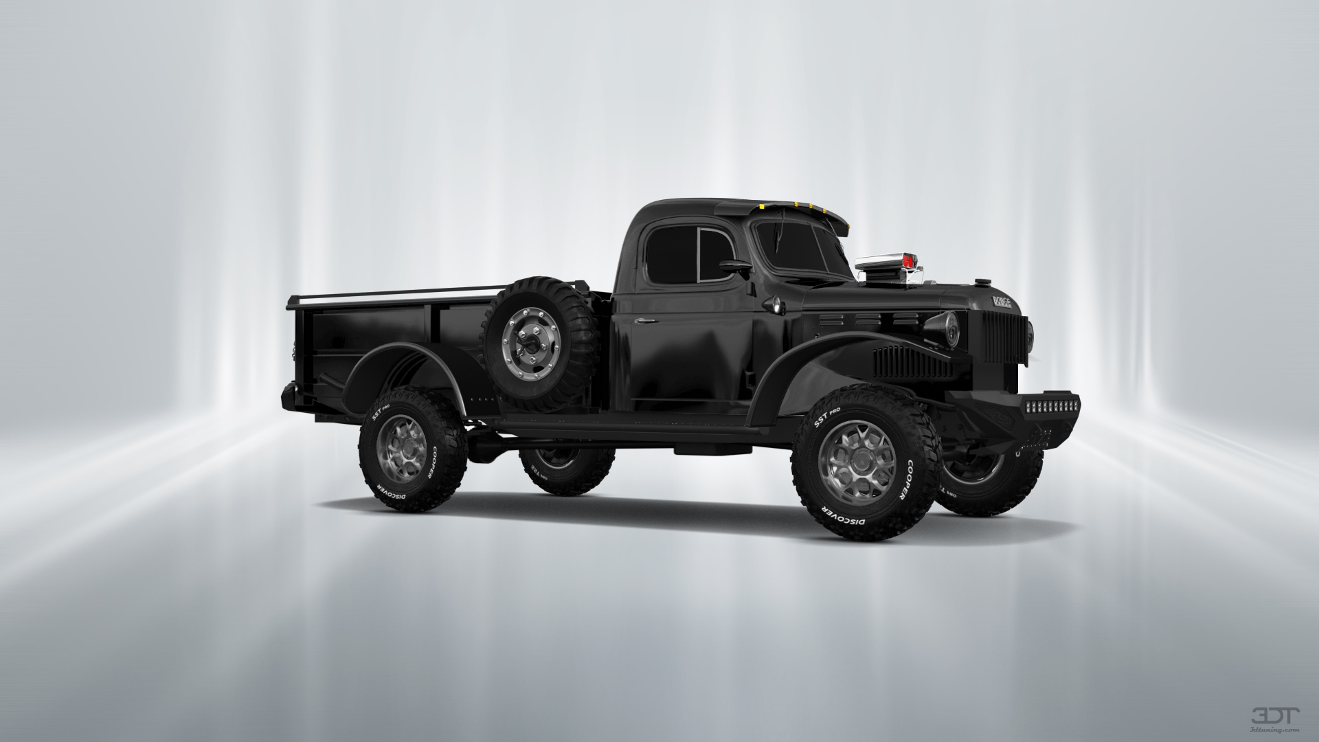 Dodge Power Wagon 2 Door pickup truck 1947 tuning