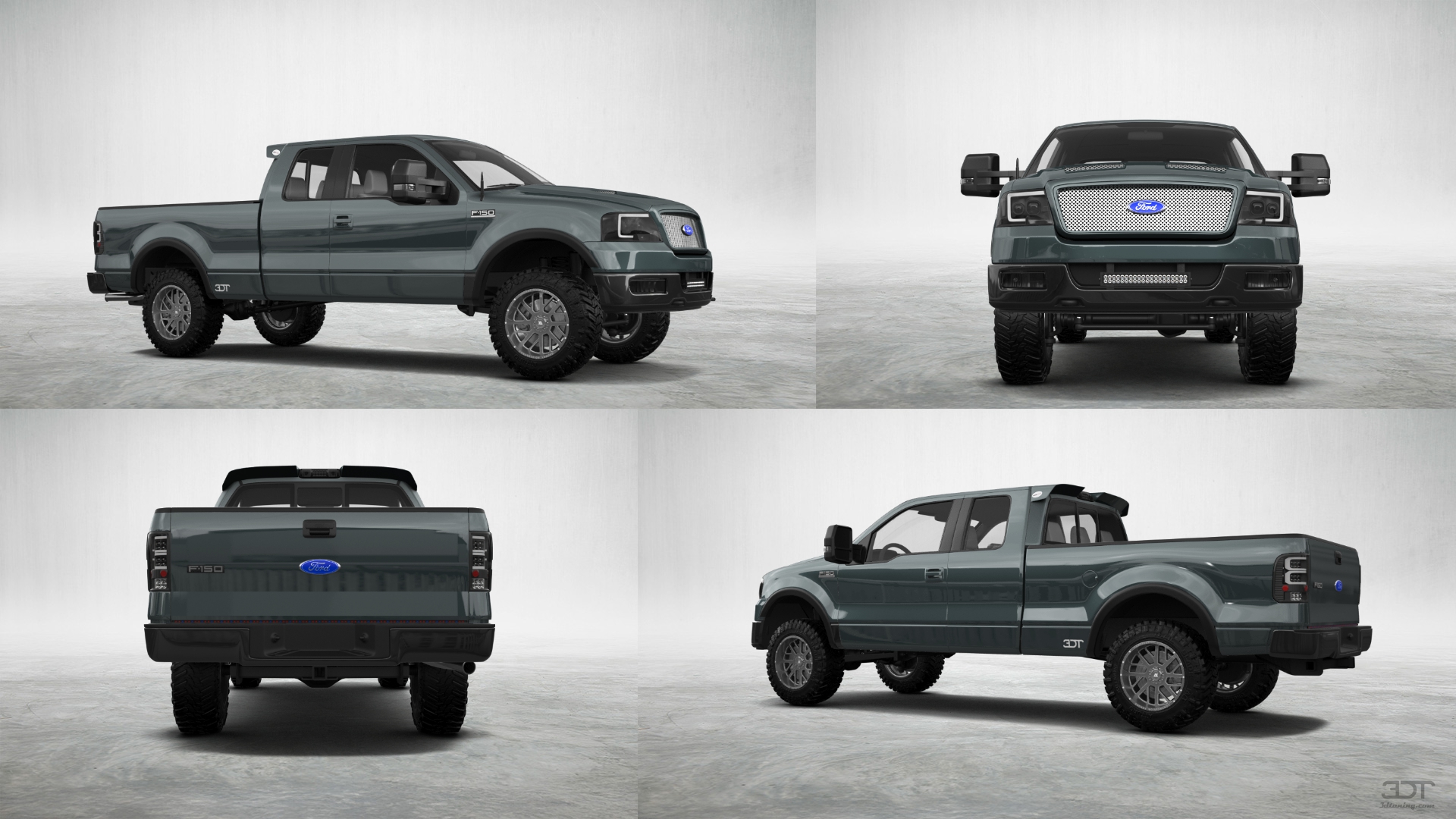 Ford F-150 SuperCab 4 Door pickup truck 2004 tuning