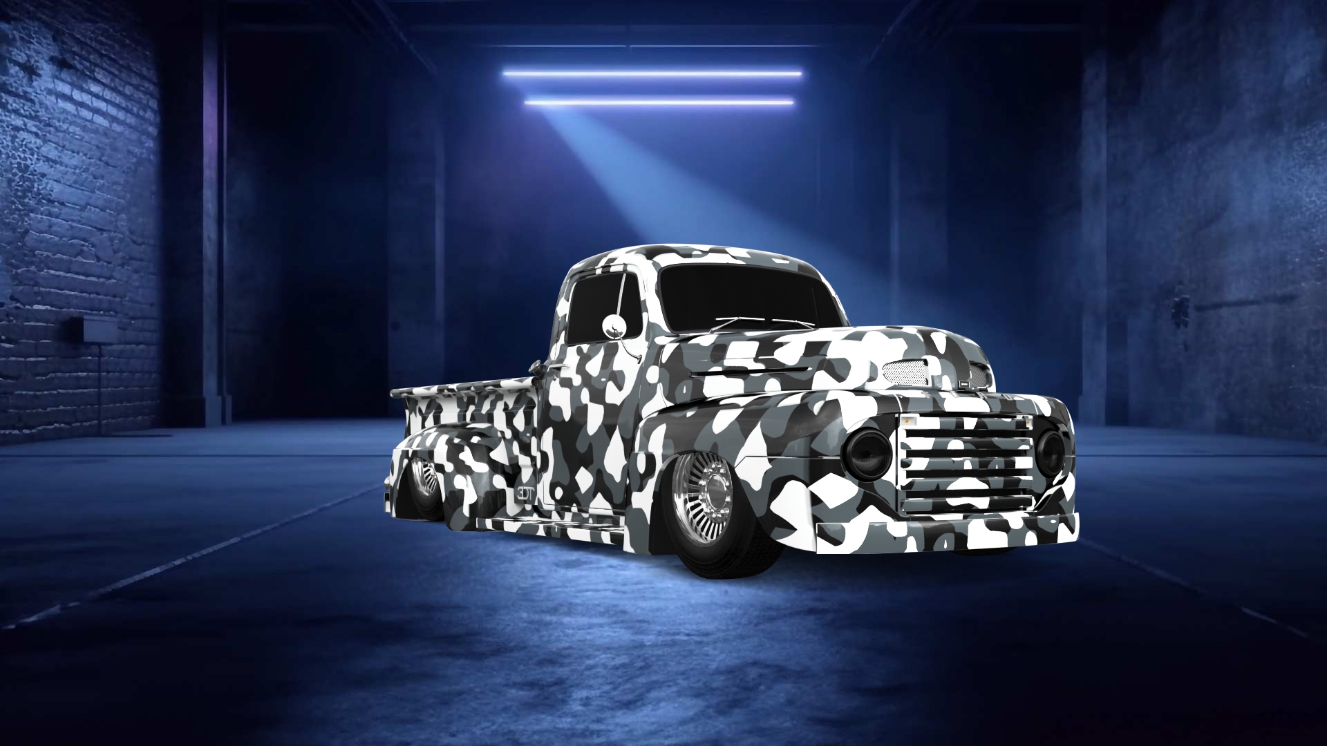 Ford F1 2 Door pickup truck 1949