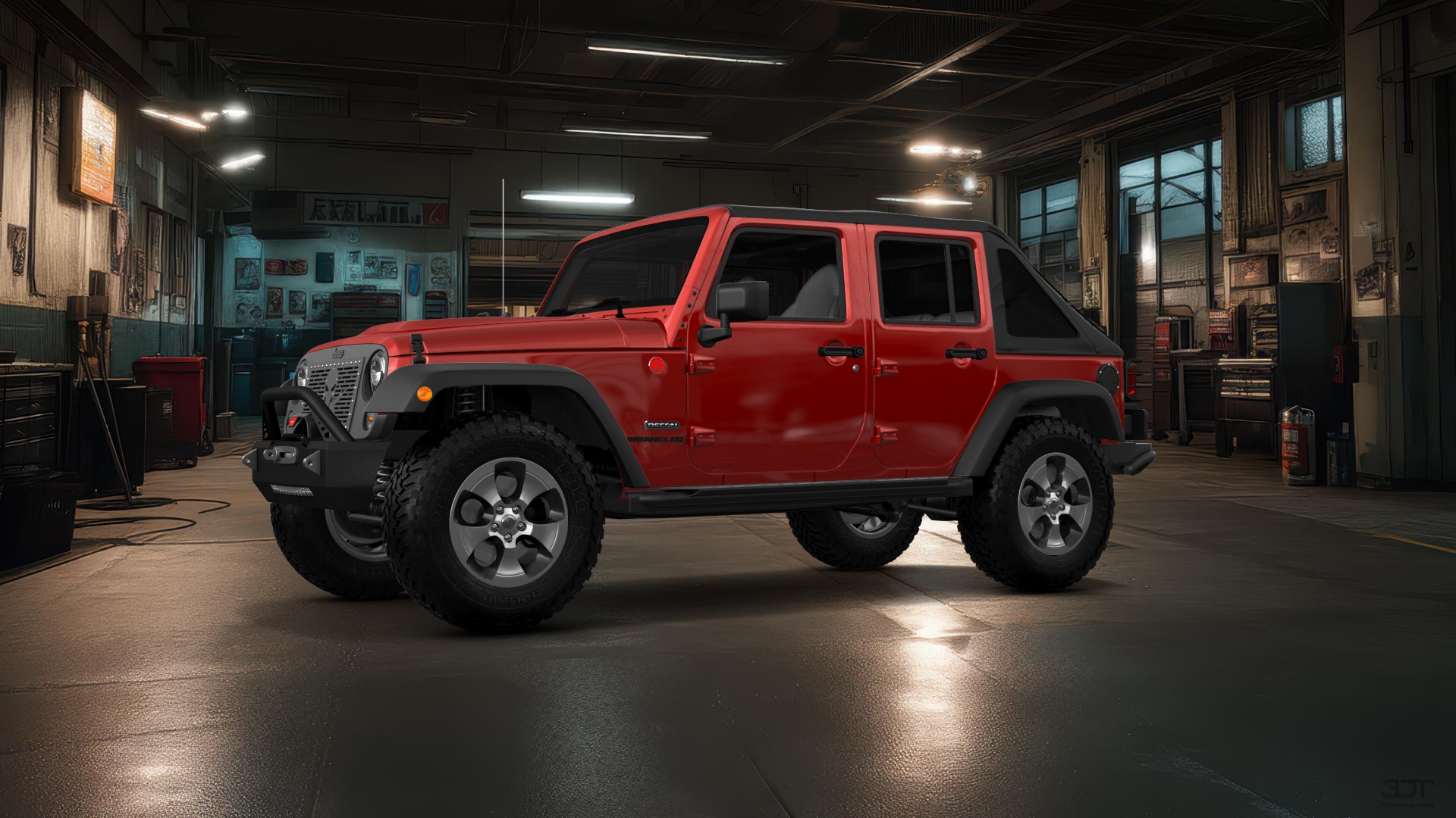 Jeep Wrangler Unlimited JK Rubicon Recon 4 Door SUV 2017 tuning