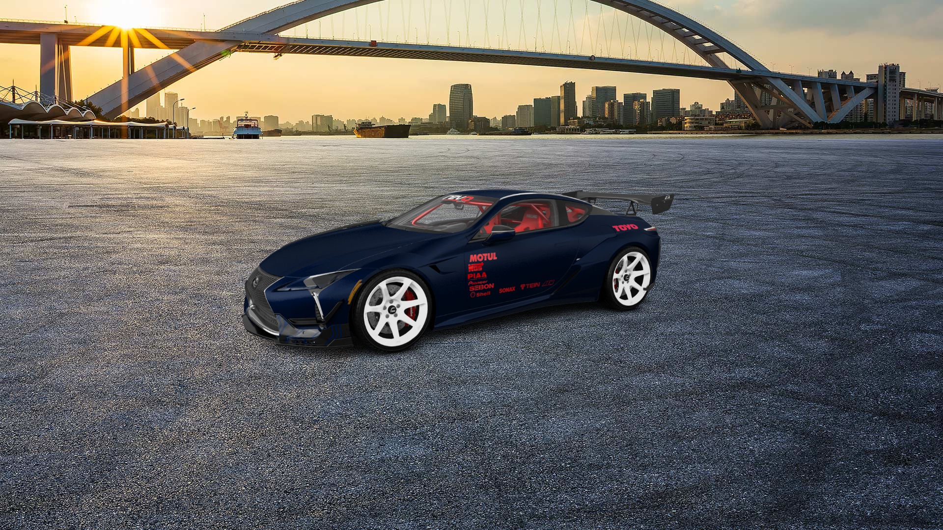 Lexus LC500 2 door fastback coupe 2017