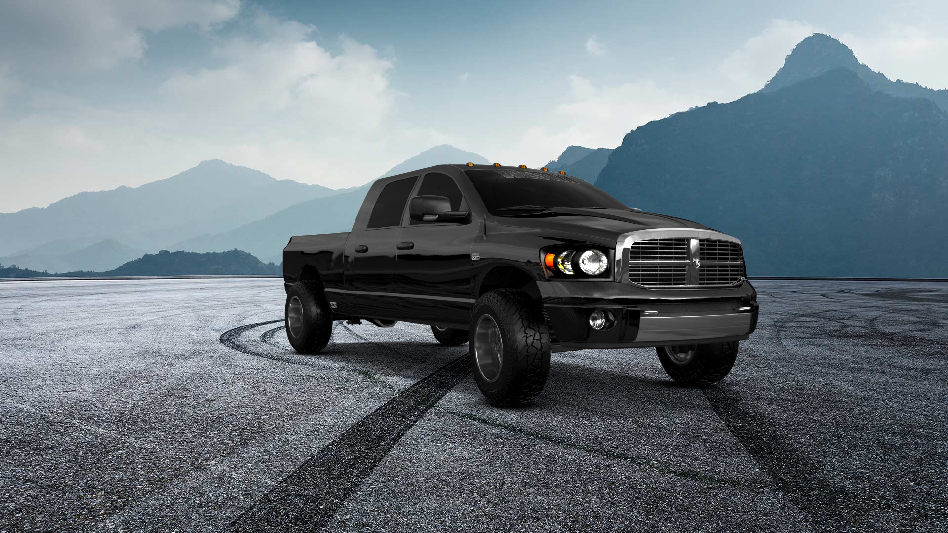 Dodge Ram 2500 4 Door pickup truck 2007 tuning