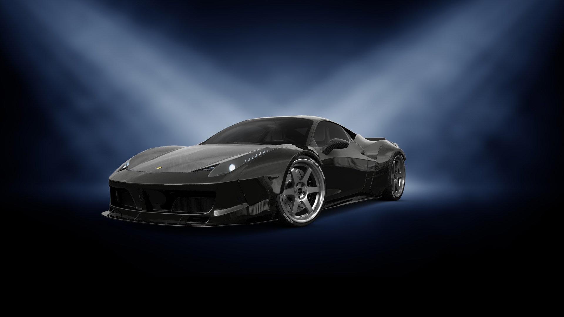 Ferrari 458 Italia 2 door spider 2010 tuning