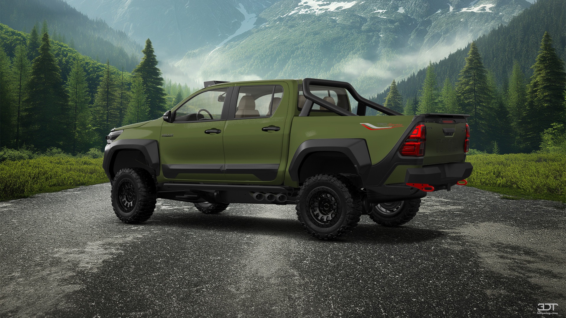 Toyota Hilux Double Cab 4 Door pickup truck 2015 Images