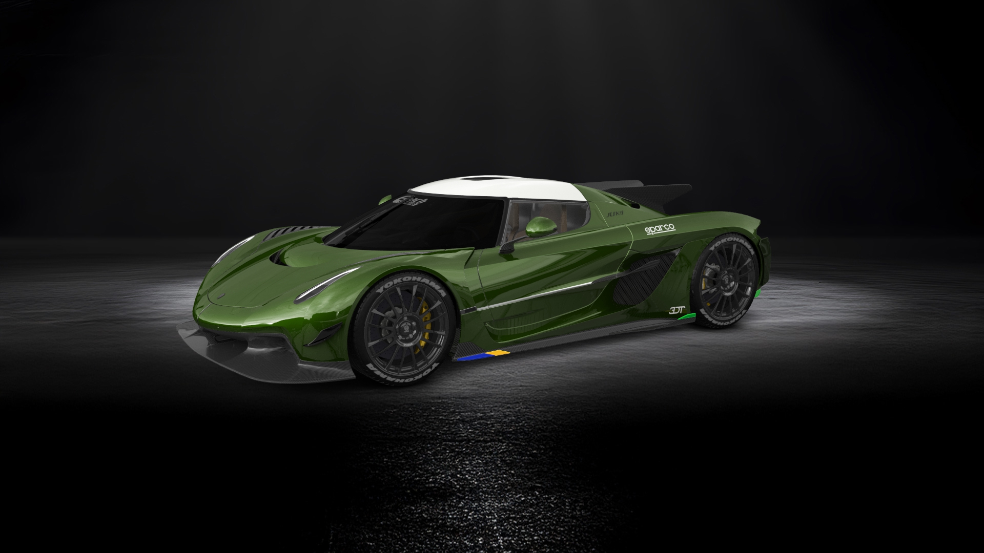 Koenigsegg Jesko 2 door targa top 2020 tuning