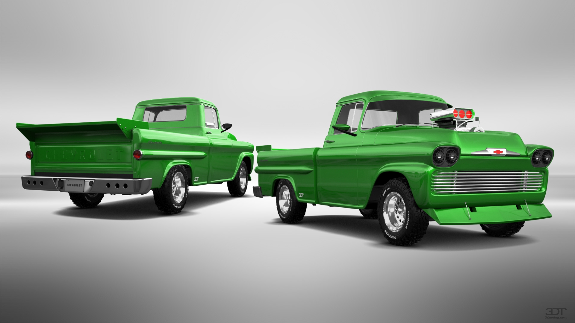 Chevrolet Apache 2 Door pickup truck 1958 tuning