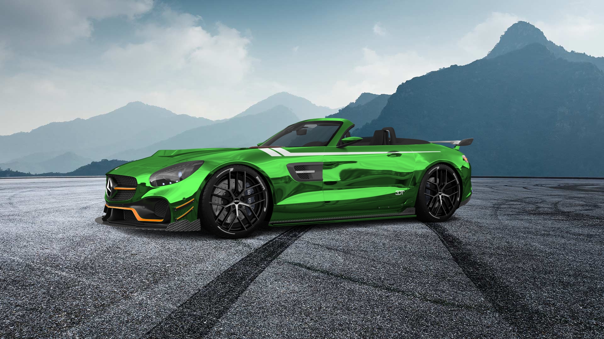 Mercedes AMG GT 2 Door Convertible 2016 tuning