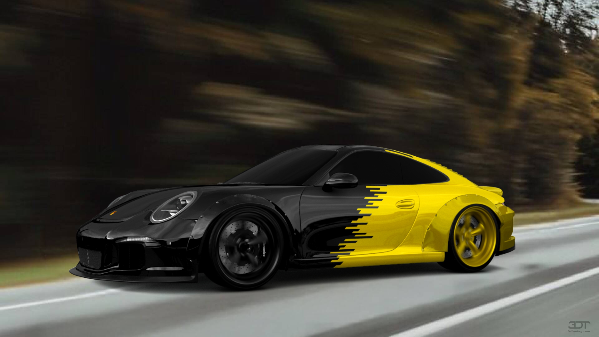 Porsche 911 Carrera 2 Door Coupe 2011 tuning