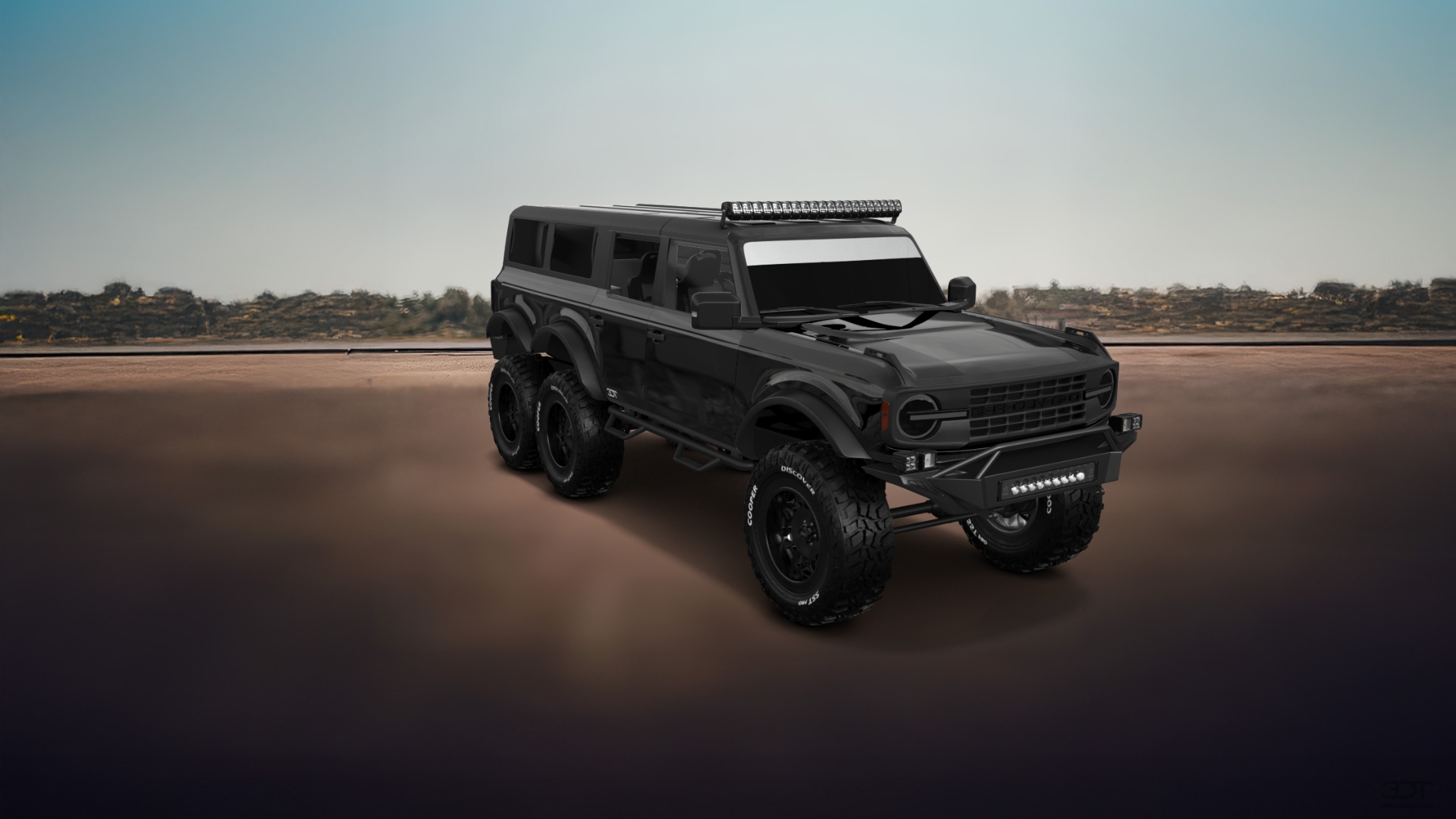 Ford Bronco 6X6 4 Door pickup truck 2021