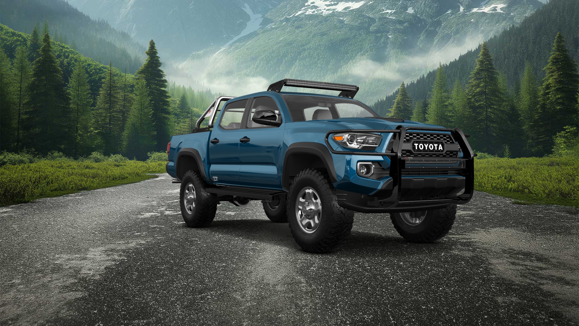 Toyota Tacoma 4 Door pickup truck 2018 tuning
