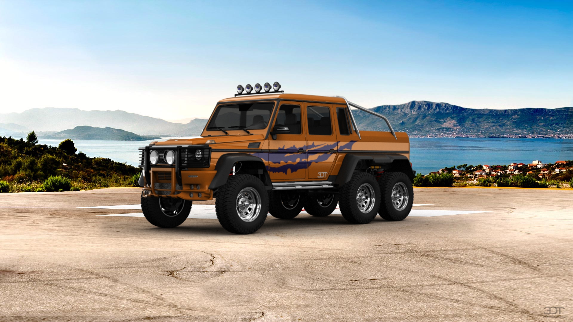 Mercedes G63 AMG 6x6 Luxury SUV 2013 tuning