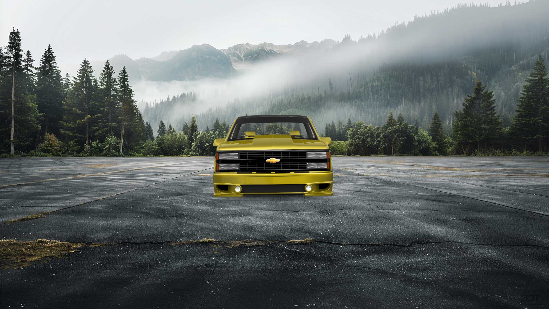 Chevrolet K1500 Regular Cab Fleetside Pickup 1988