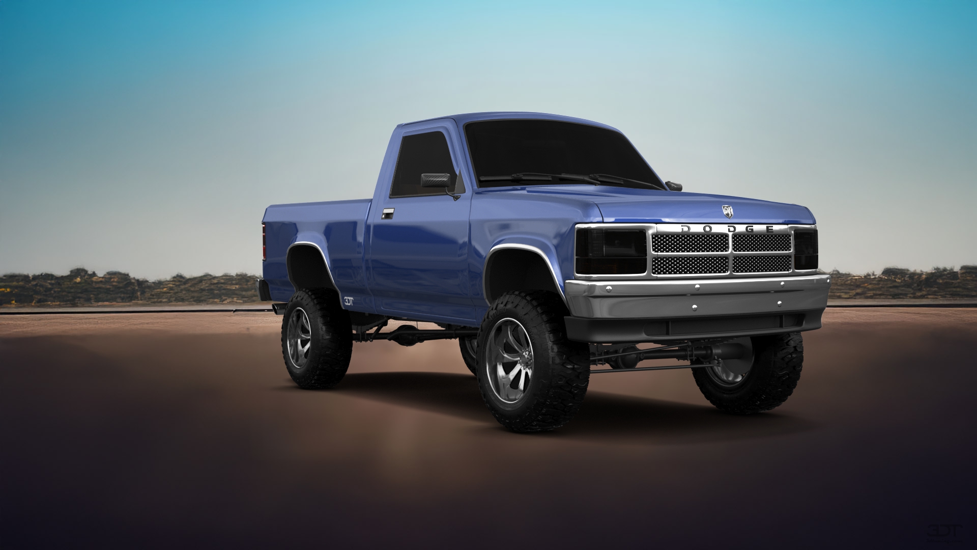 Dodge Dakota Regular Cab 2 Door pickup truck 1987 tuning