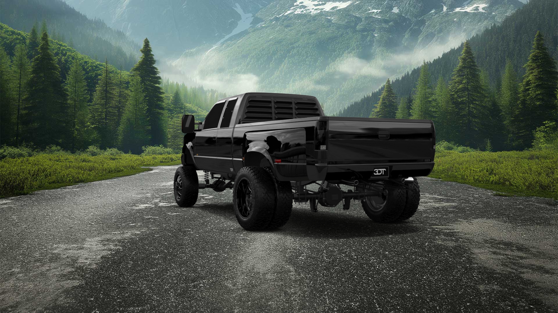 Chevrolet K3500 Extended Cab Pickup Truck 1988