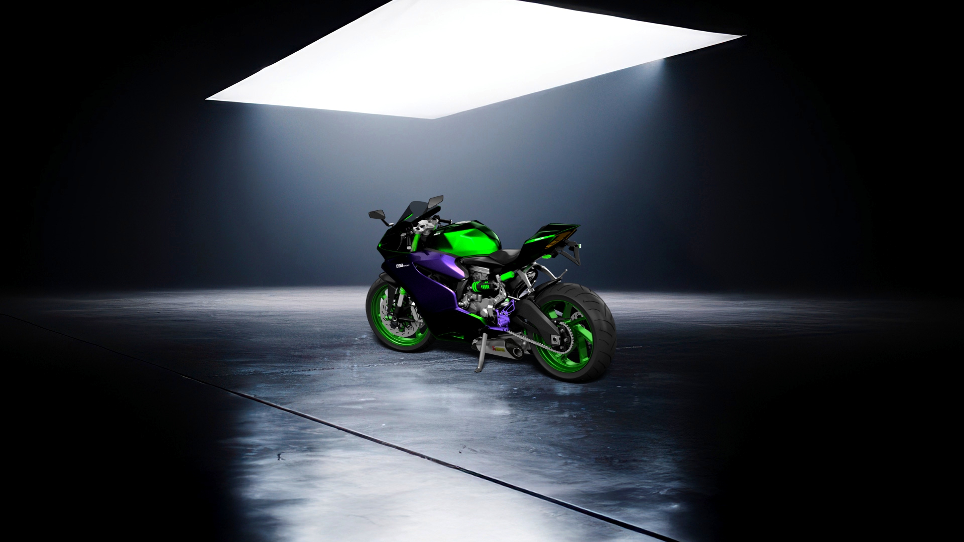 Ducati 899 Panigale Sport Bike 2015 tuning