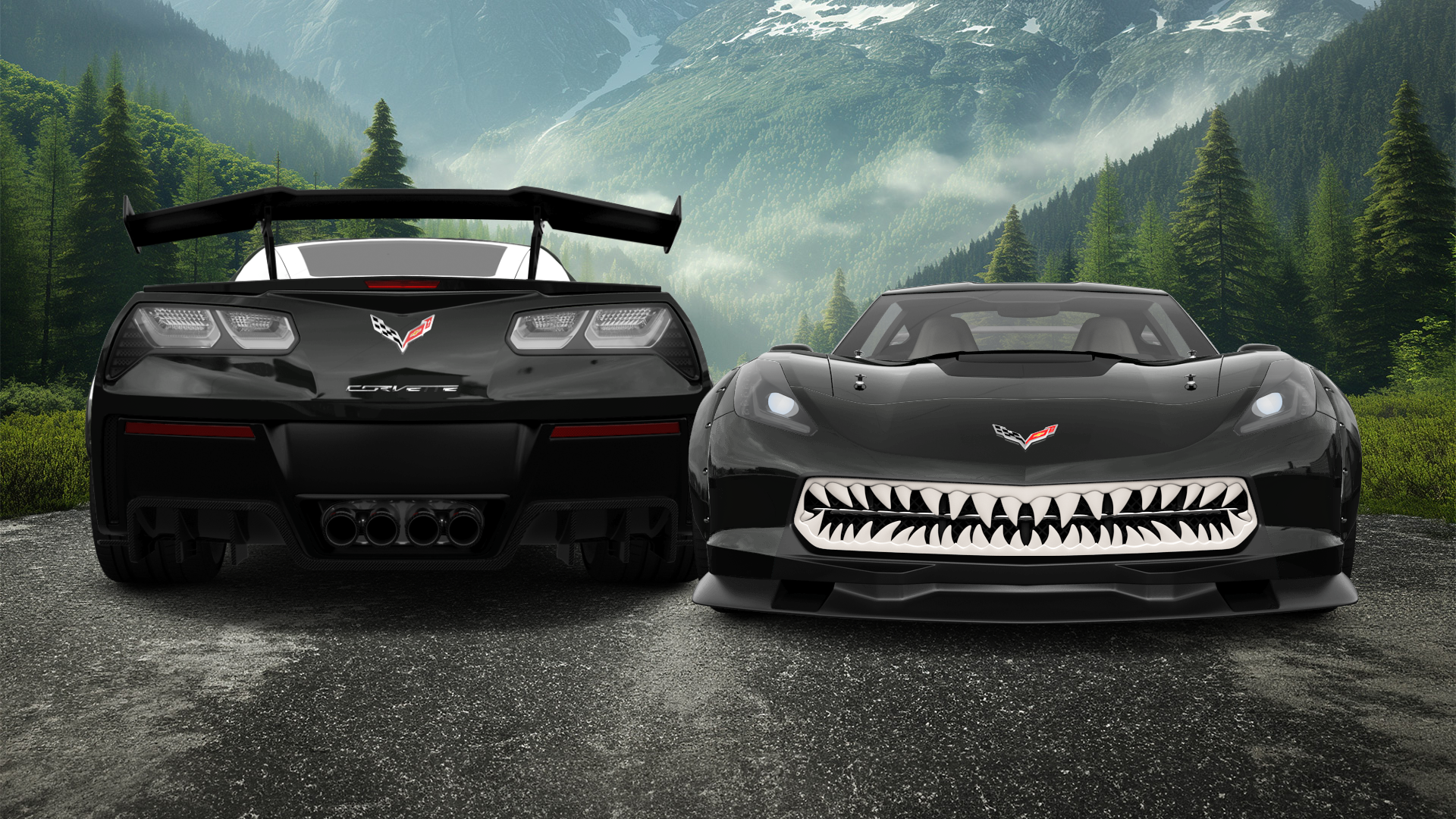 Chevrolet Corvette C7 2 Door Coupe 2015 tuning