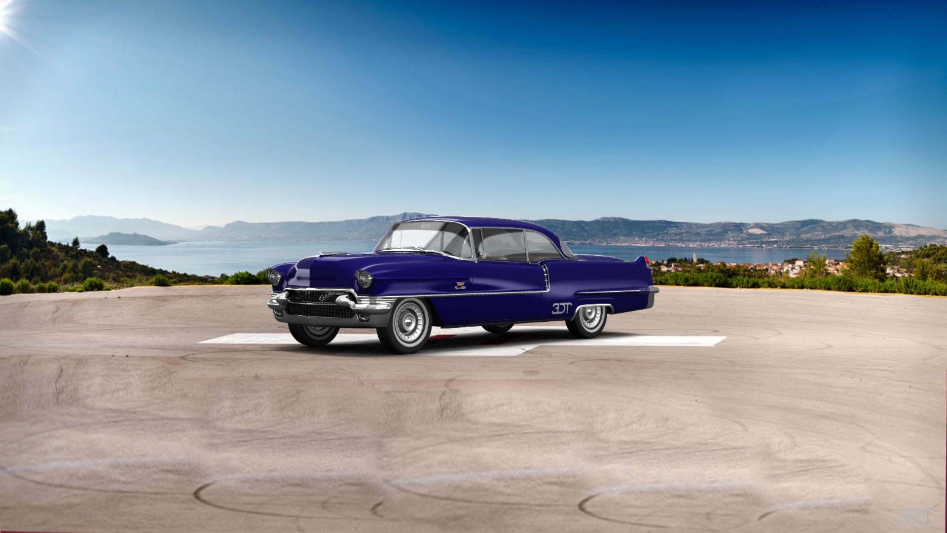 Cadillac De Ville Coupe 1956