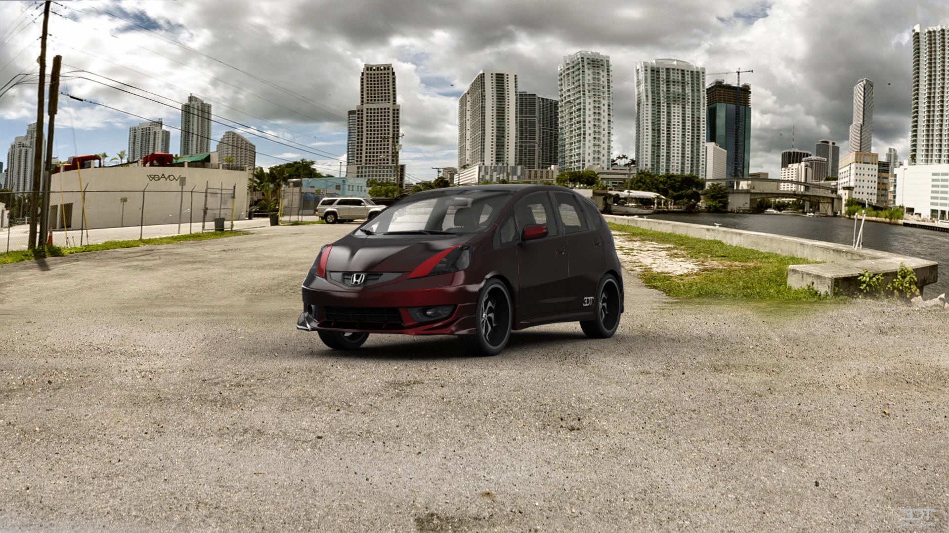 Honda Fit Sport 5 Door Hatchback 2009 tuning