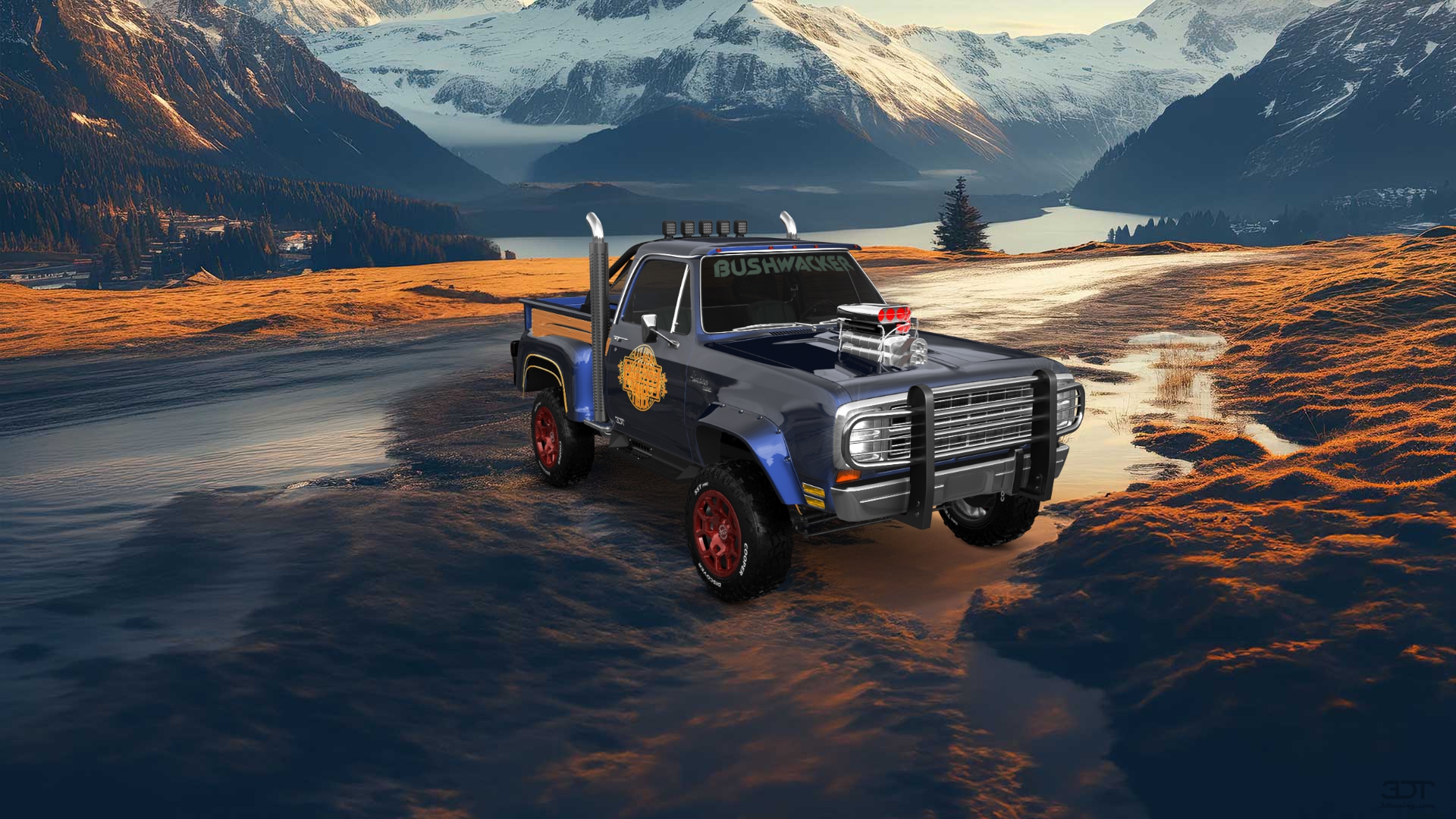 Dodge Lil Red Express 2 Door pickup truck 1979 tuning