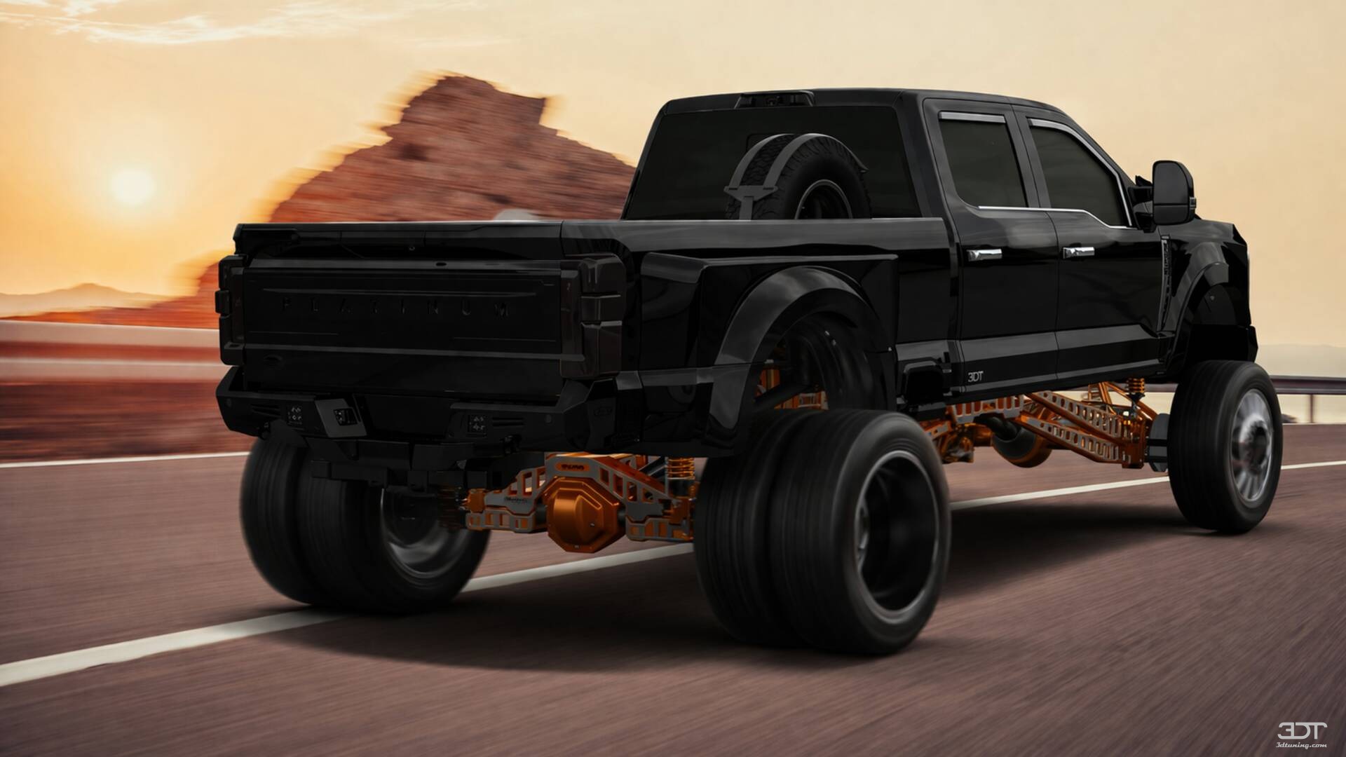 Ford F-350 DRW Crew Cab 4 Door pickup truck 2023 tuning