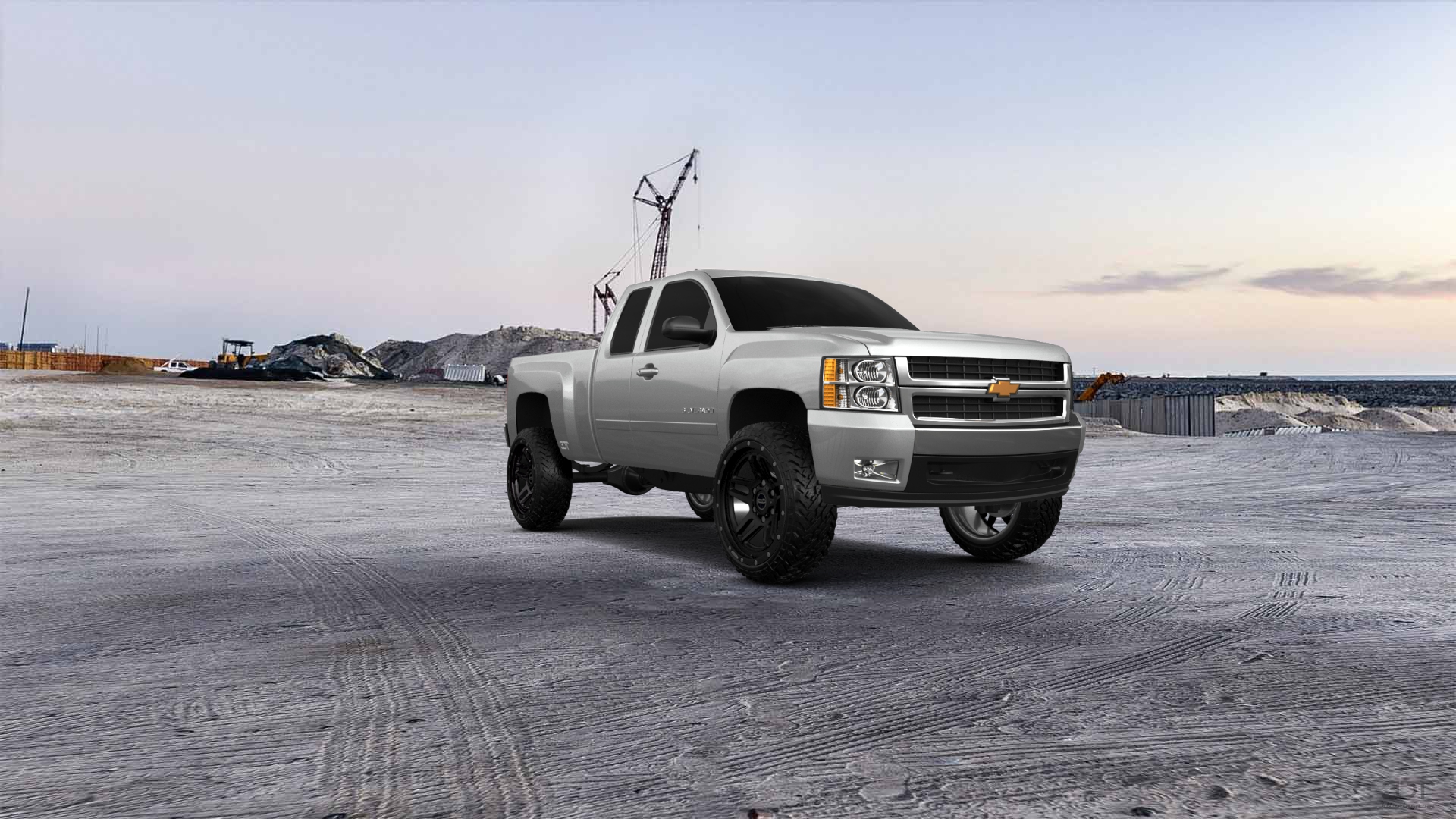 Chevrolet Silverado 1500 6.6 ft box Pickup Truck 2008