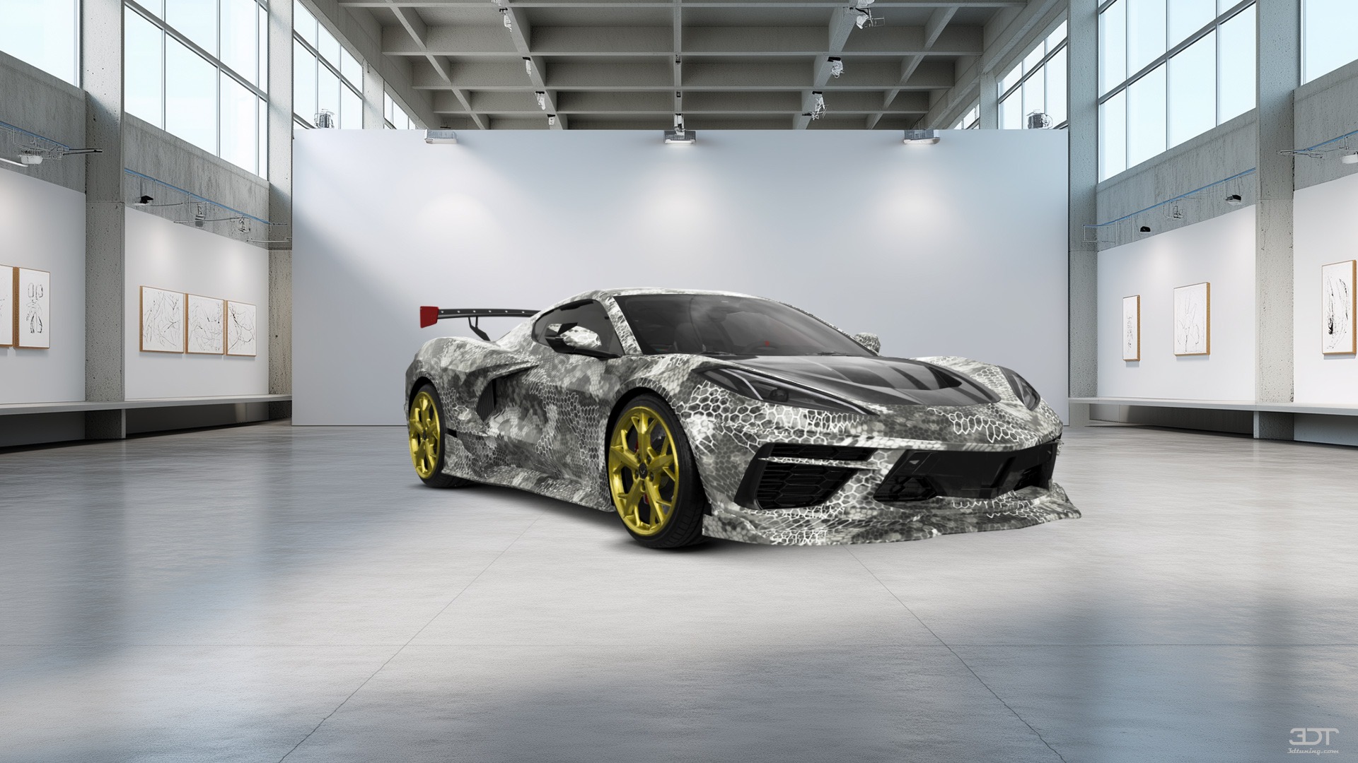 Chevrolet Corvette 2 door targa top 2020 tuning