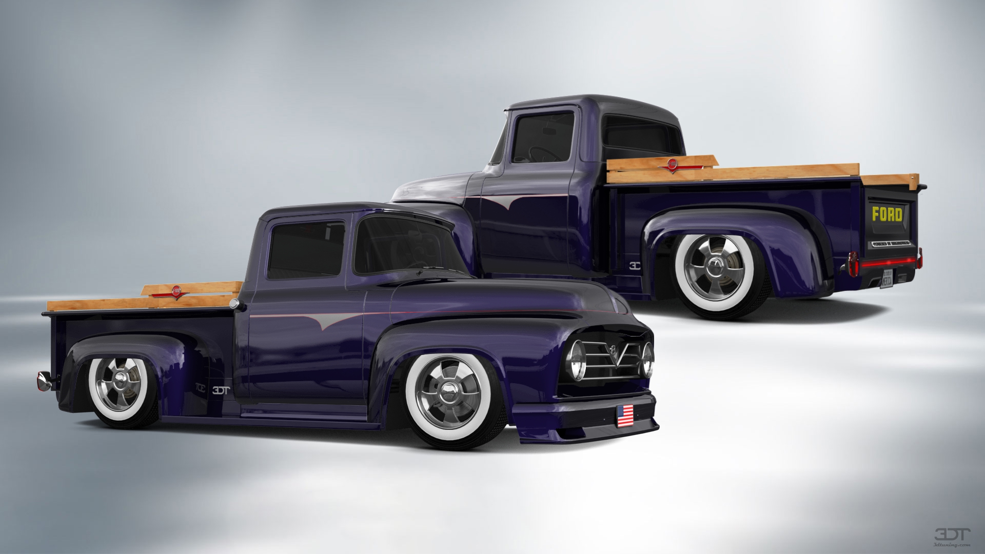 Ford F-100 2 Door truck 1956