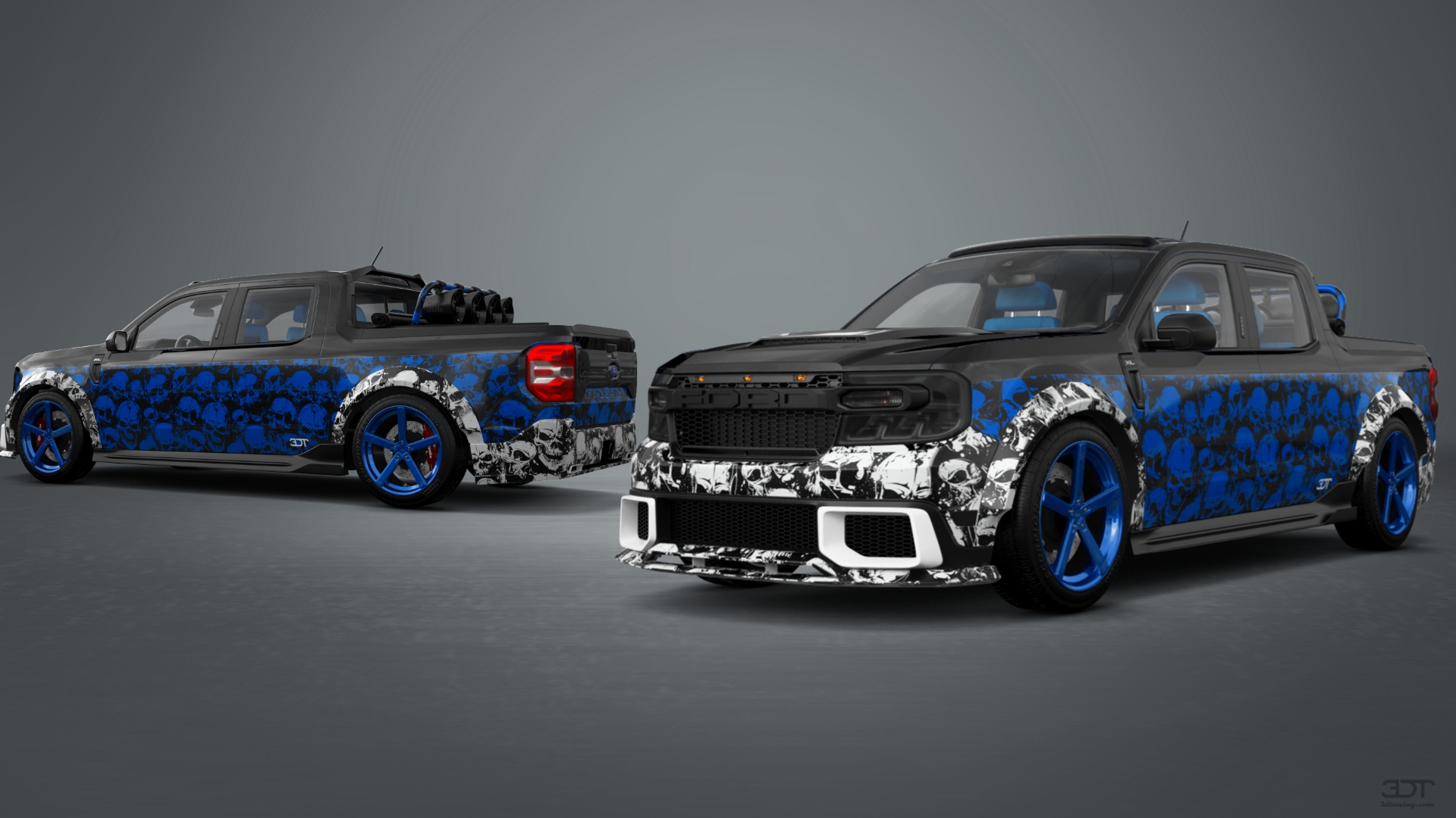 Ford Maverick 4 Door pickup truck 2022 tuning