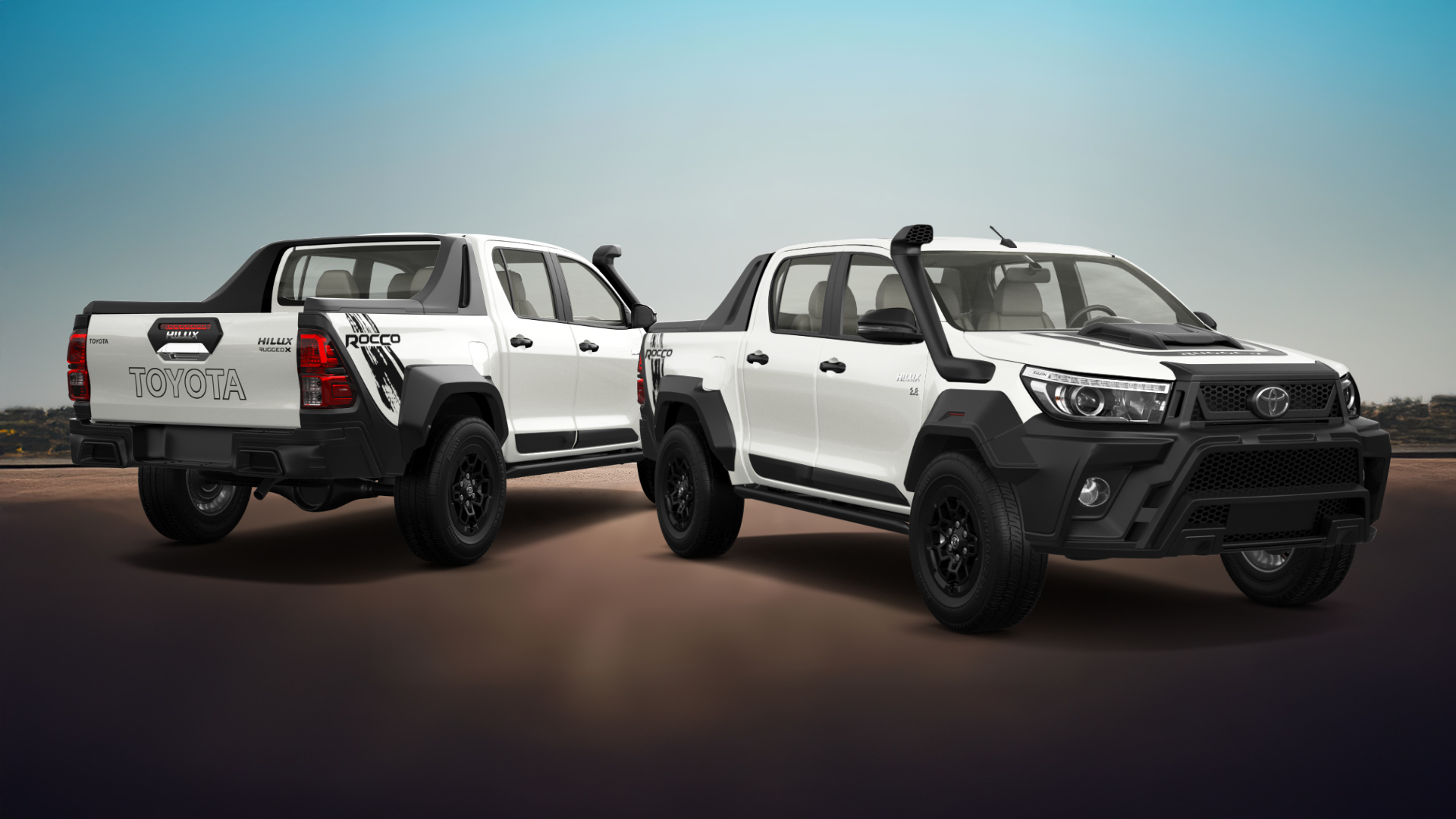 Toyota Hilux Double Cab 4 Door pickup truck 2015