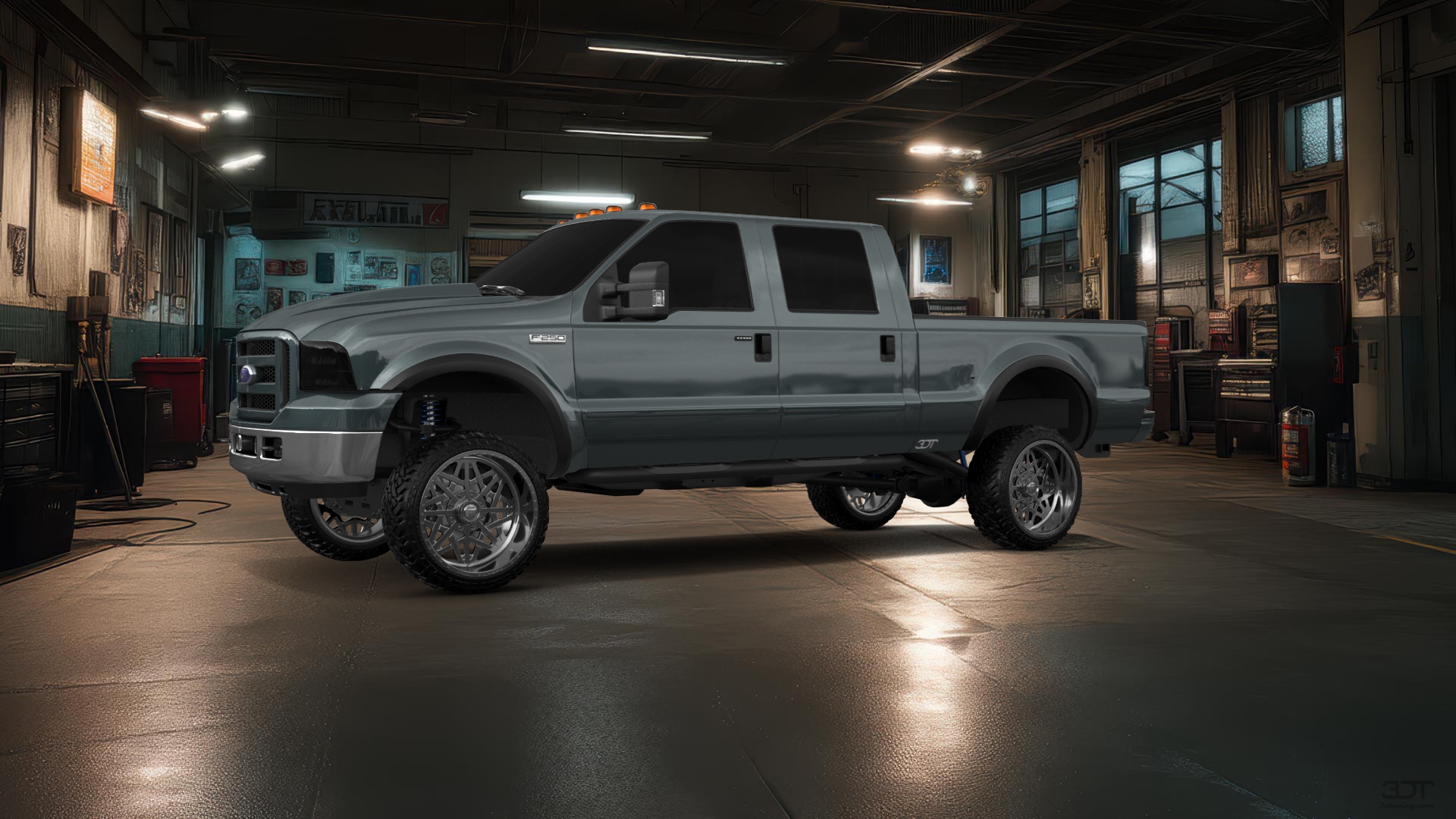 Ford F-250 Crew Cab 4 Door pickup truck 1999 tuning