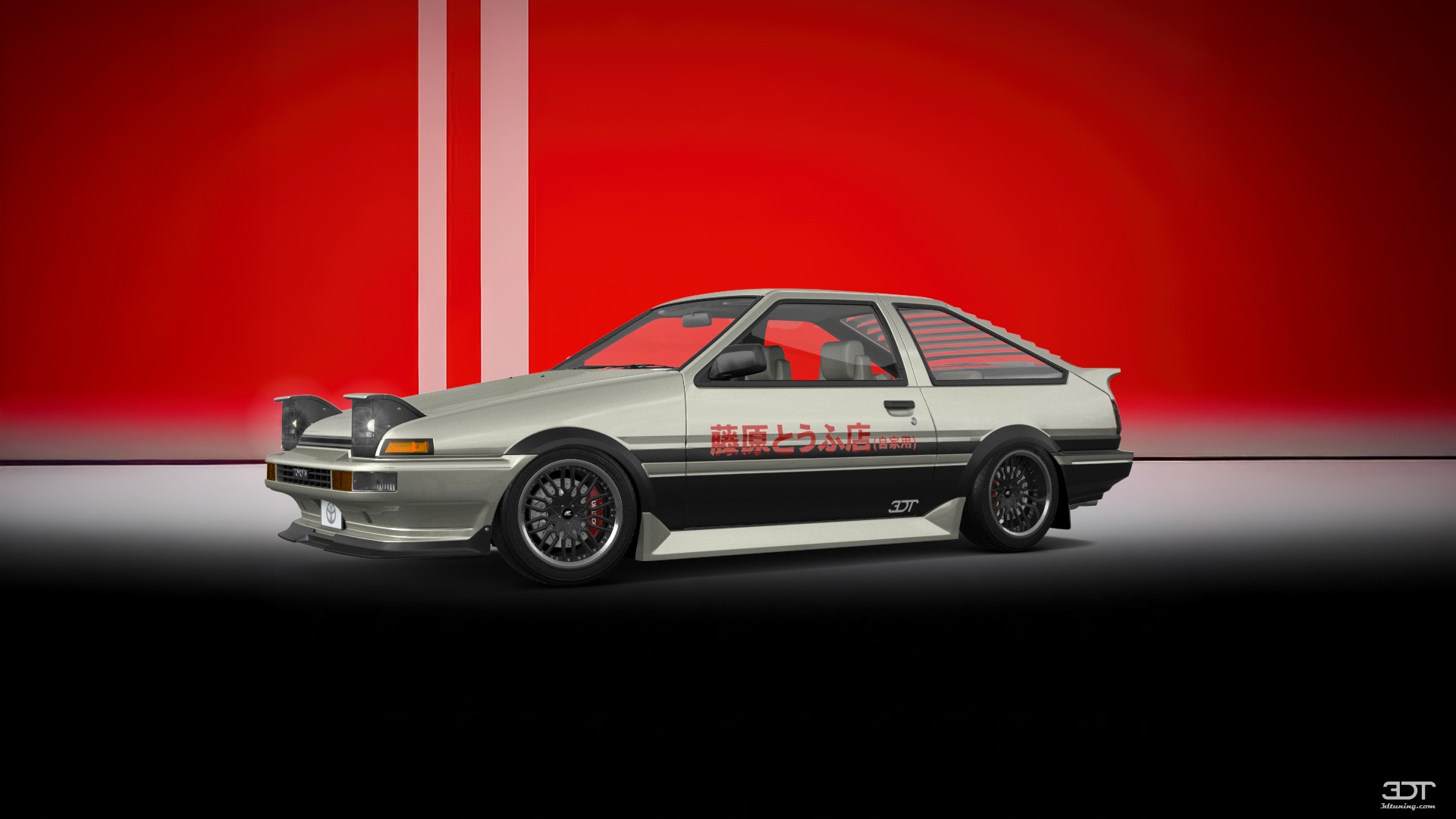 Toyota AE86 3 Door Hatchback 1985 tuning
