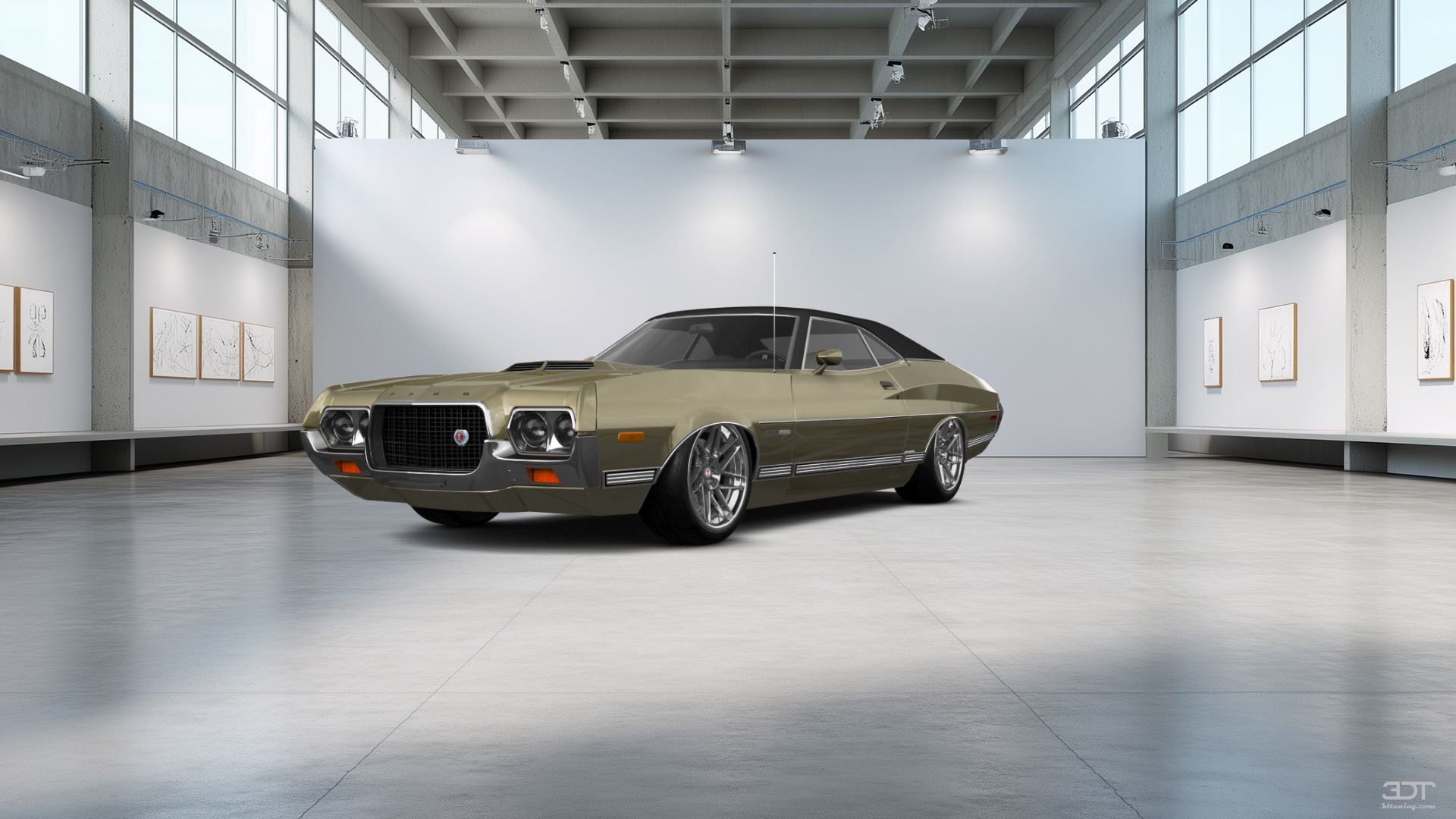 Ford Gran Torino Sport 2 Door Hardtop 1972 tuning