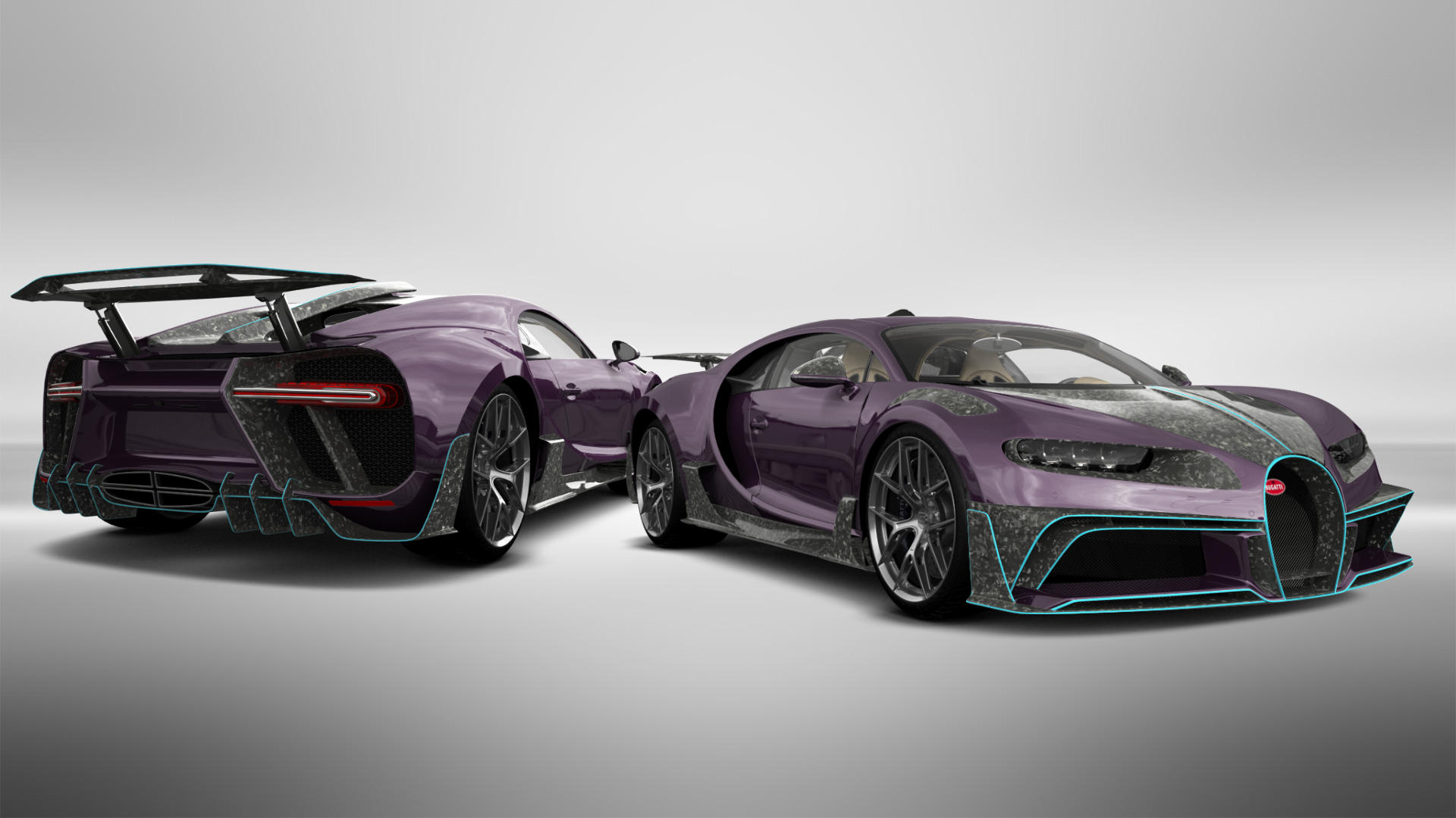 Bugatti Chiron 2 Door Coupe 2016 tuning