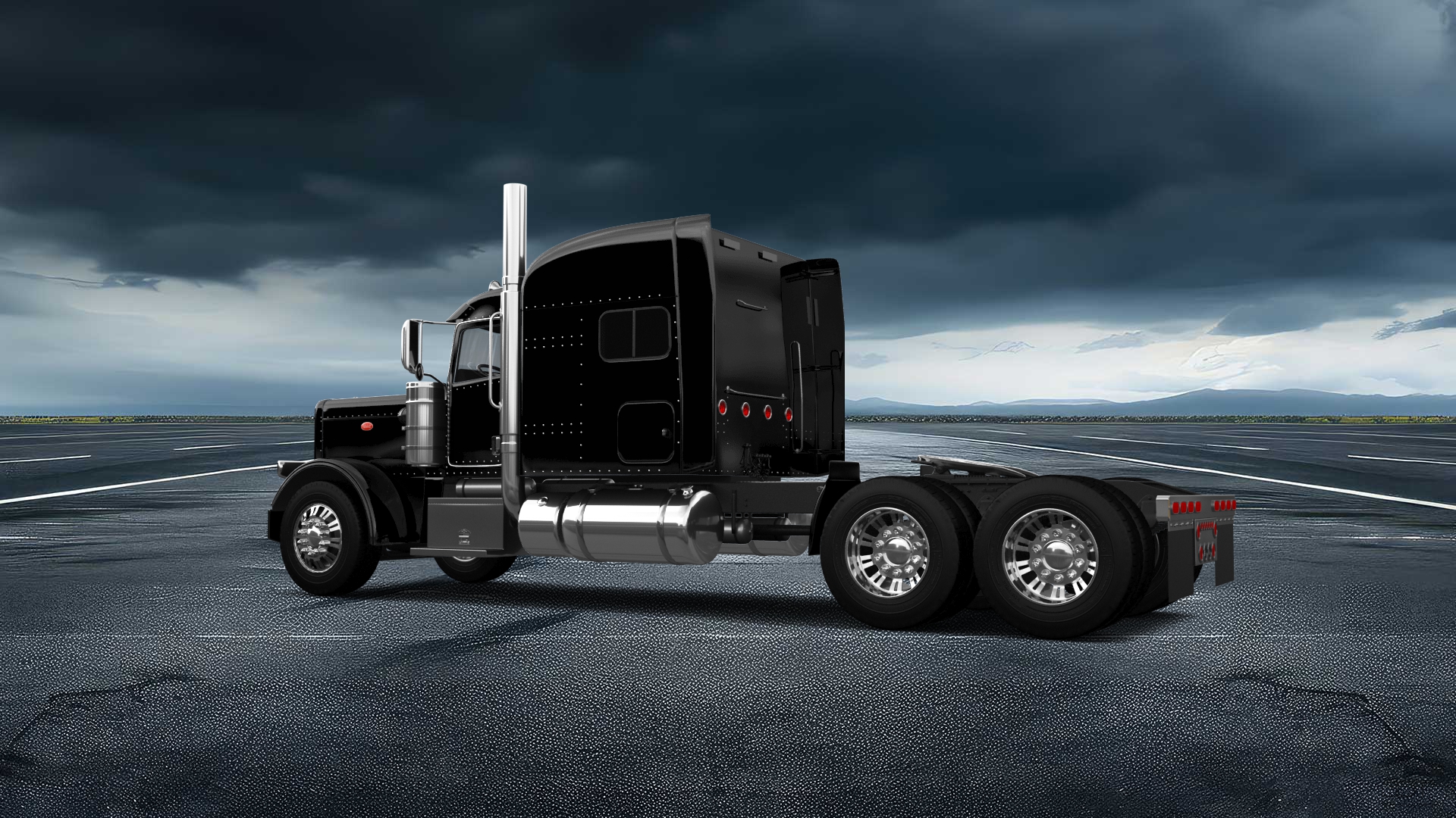 Peterbilt 389 Sleeper Cab Truck 2016
