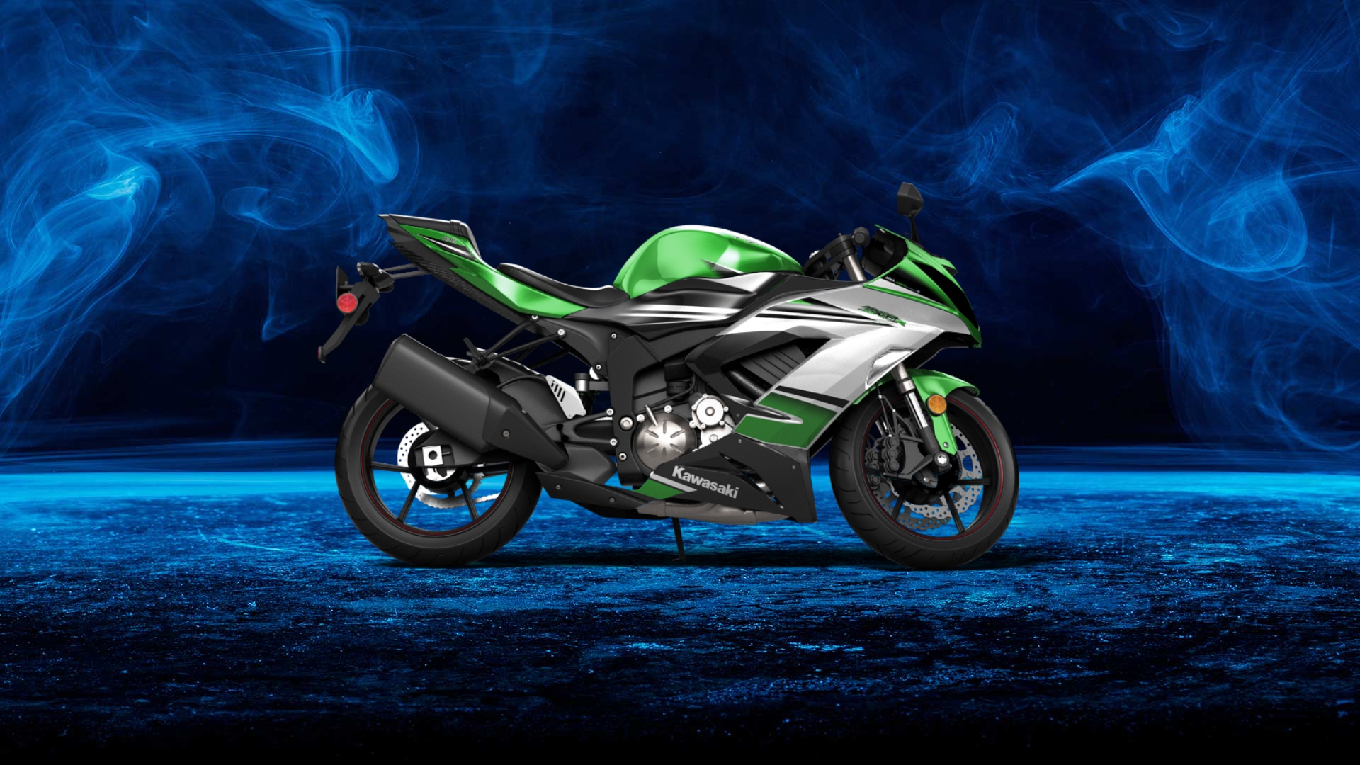 Kawasaki Ninja ZX 6R Sport Bike 2015