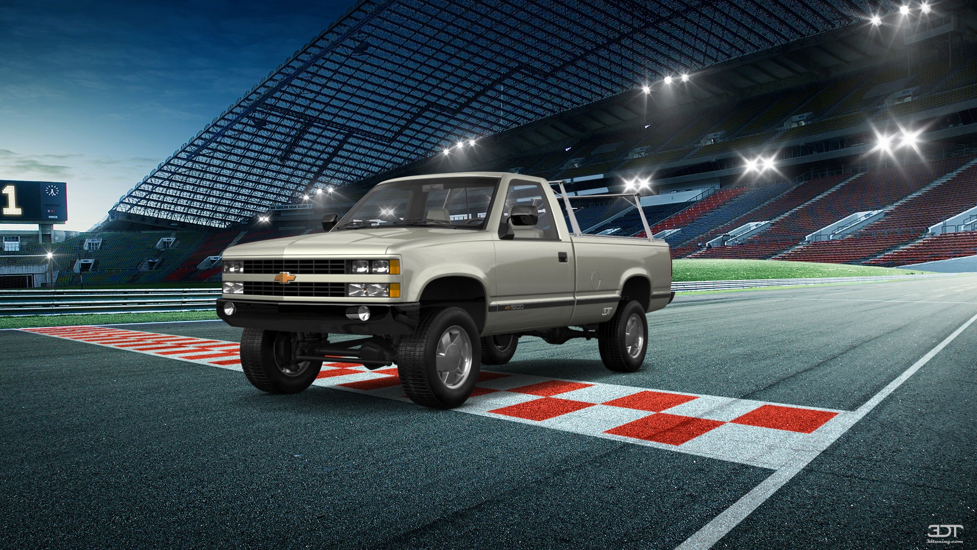 Chevrolet K1500 Regular Cab Fleetside Pickup 1988