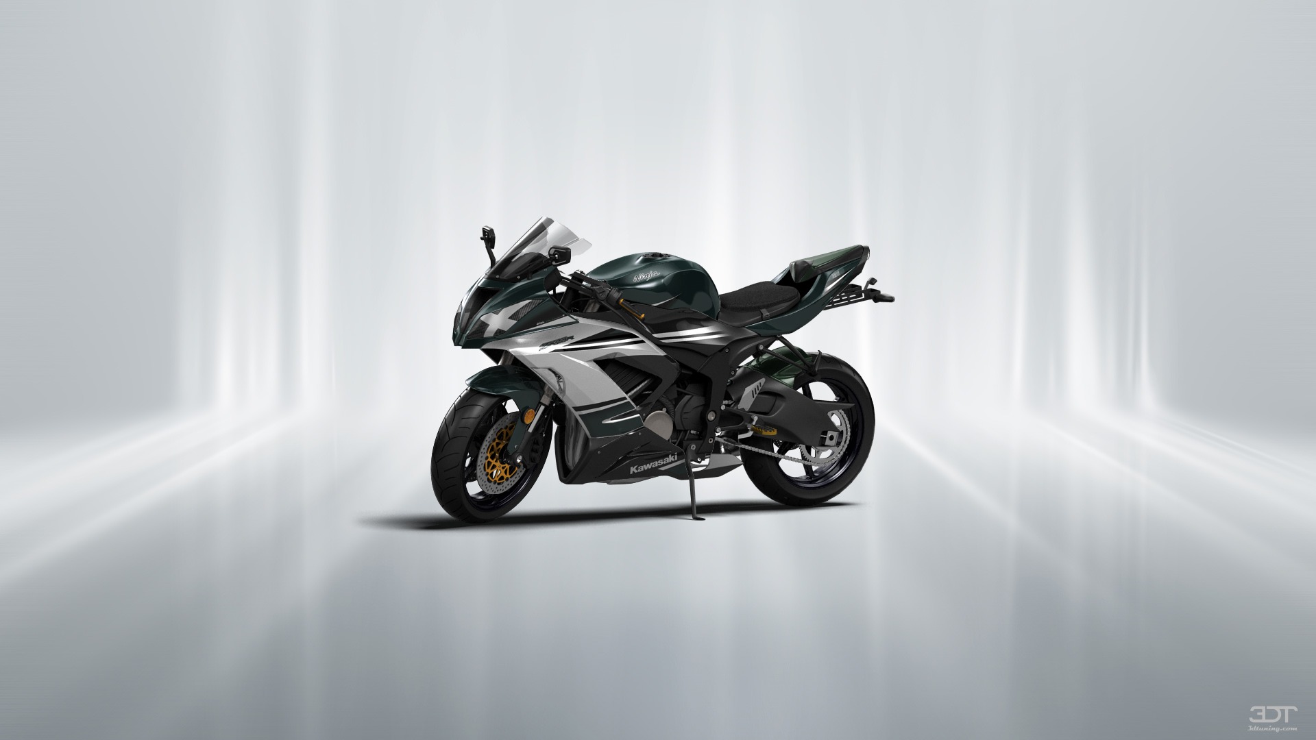 Kawasaki Ninja ZX 6R 2015 — 26 modificações por Usernameeee | 3DTuning