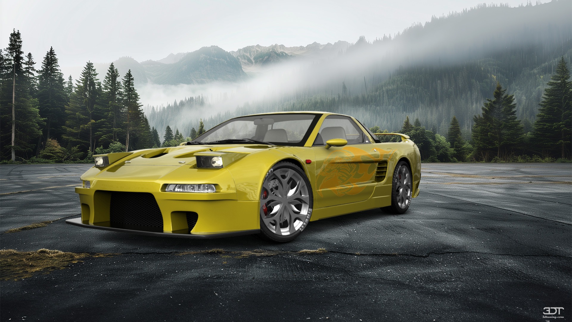 Honda NSX 2 Door Coupe 1990 tuning