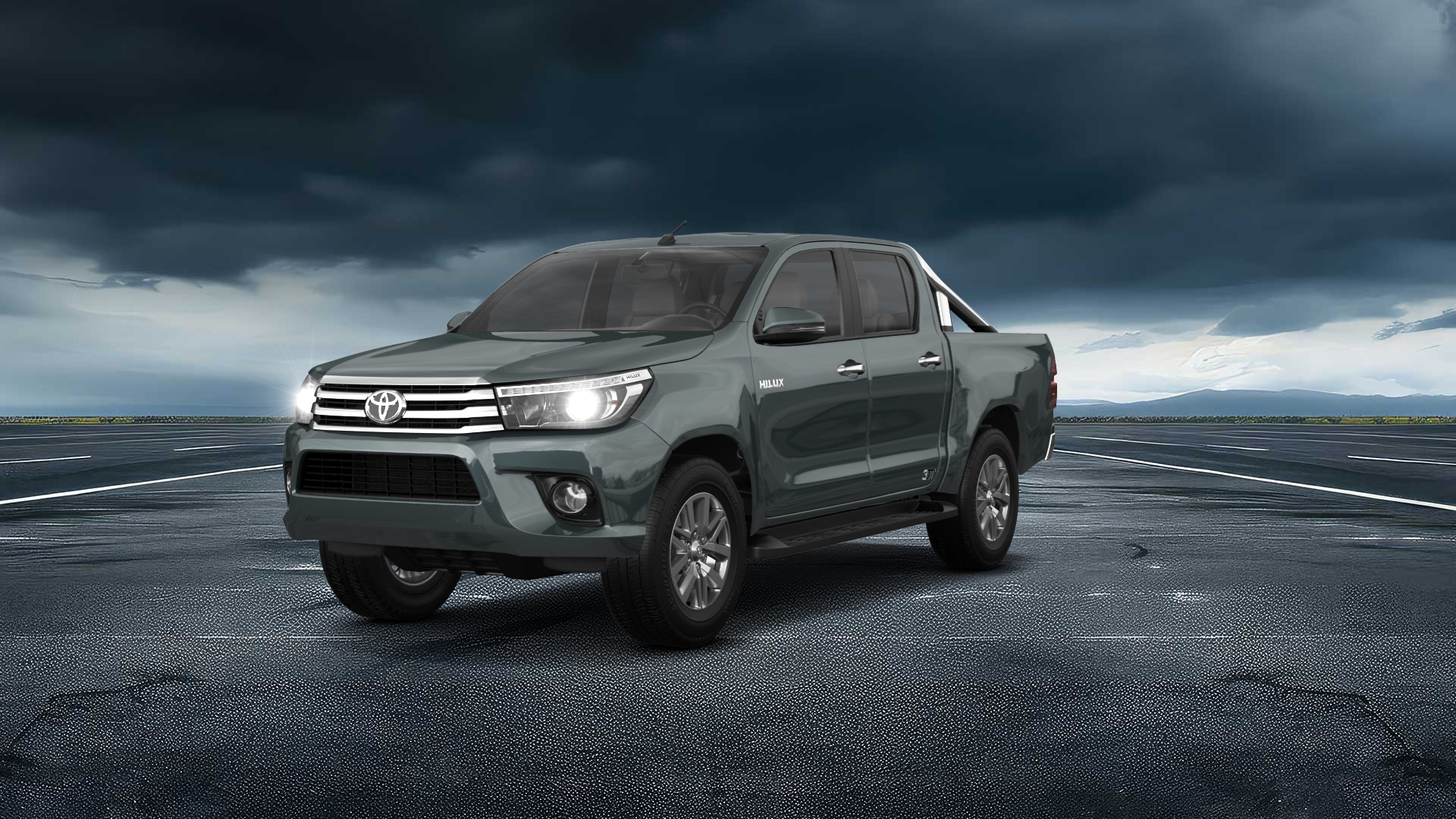 Toyota Hilux Double Cab 4 Door pickup truck 2015