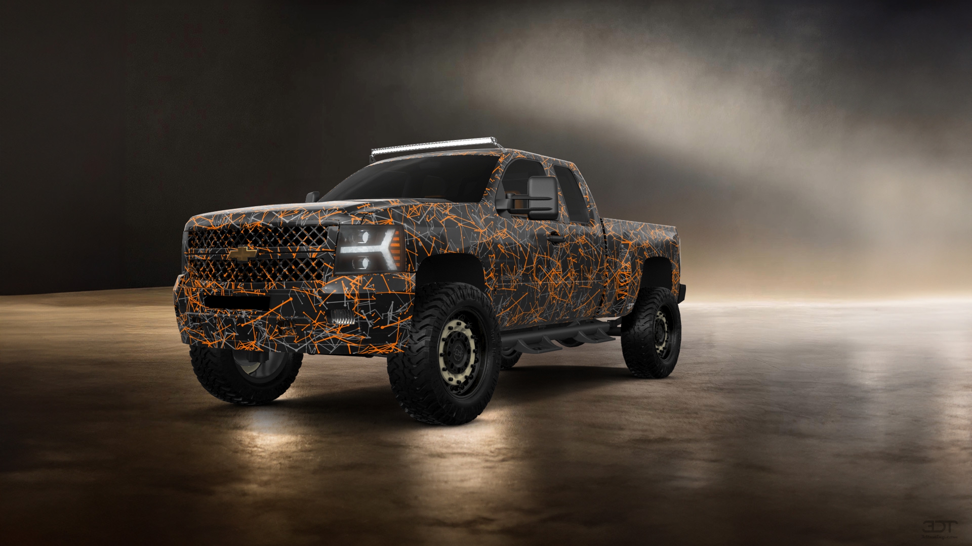 Chevrolet Silverado 2500 HD Extended Cab Pickup Truck 2007 tuning